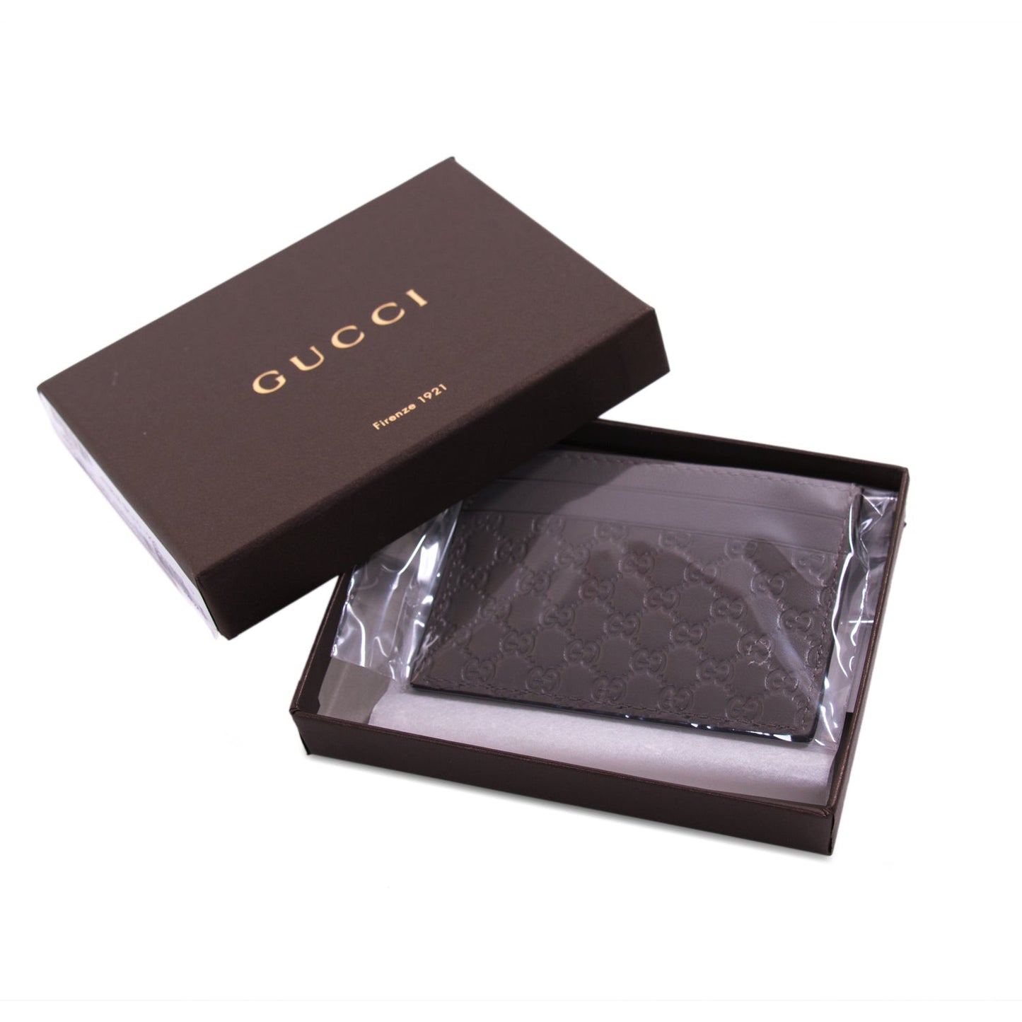 Gucci Guccissima Signature Card Holder