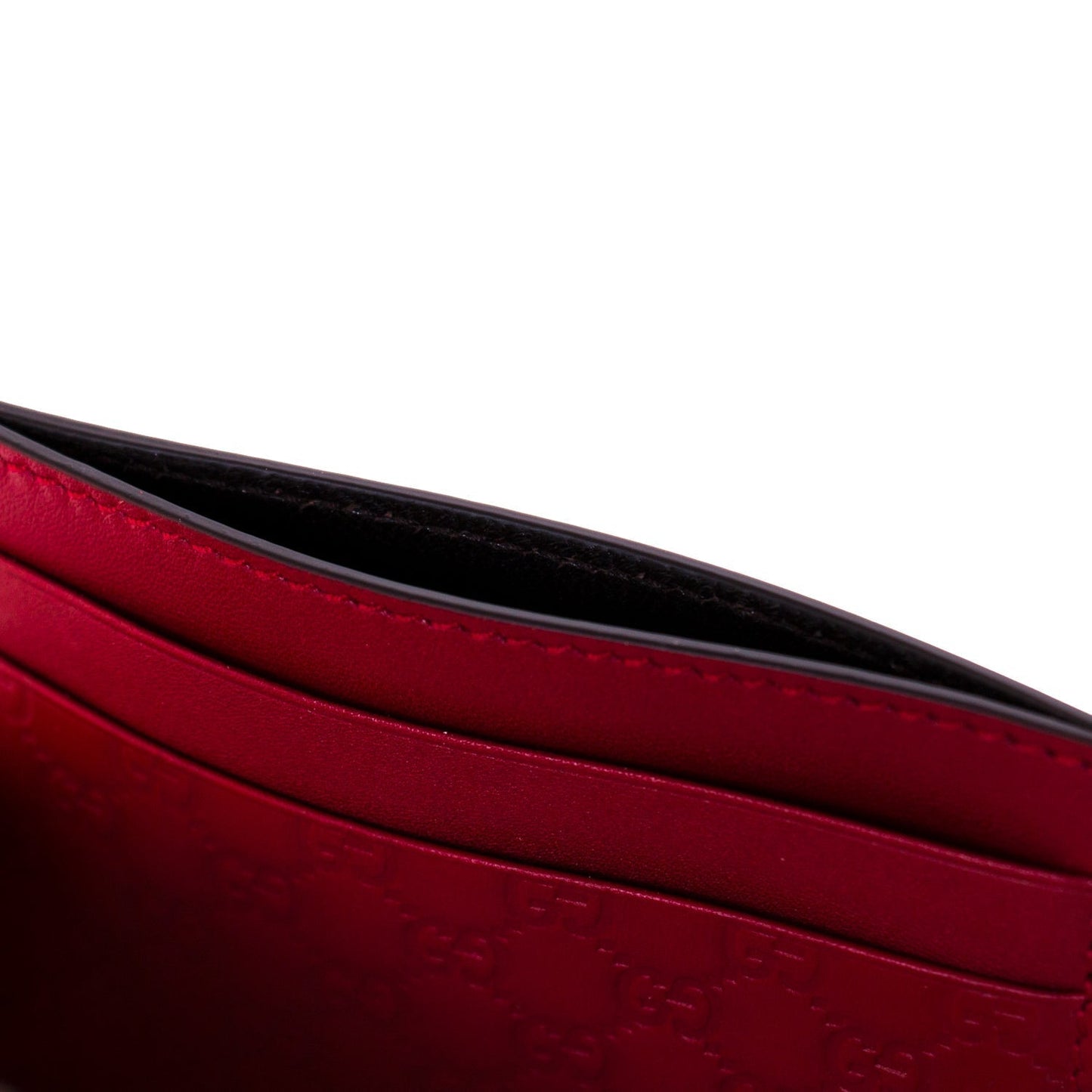Gucci Guccissima Signature Card Holder
