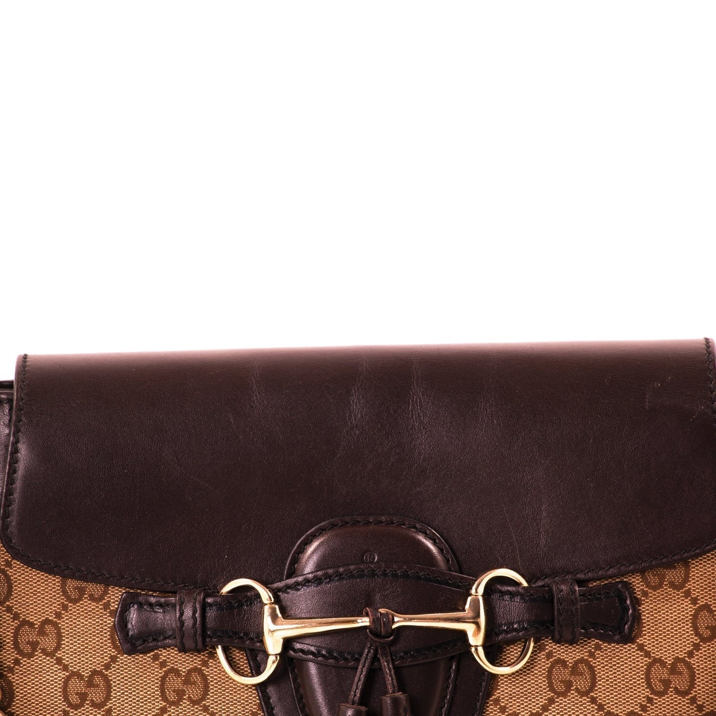 Gucci GG Canvas Emily Large Shoulder Bag