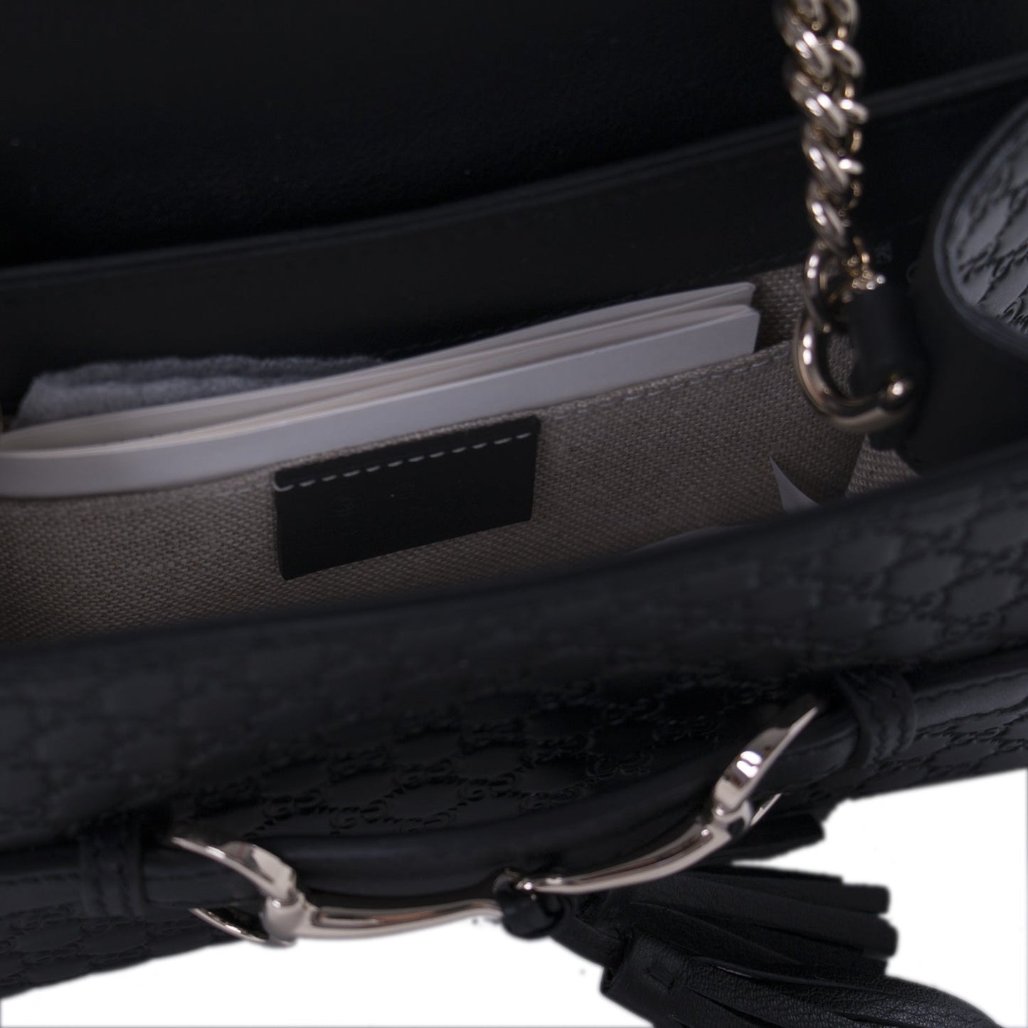 Gucci Guccissima Emily Small Chain Shoulder Bag