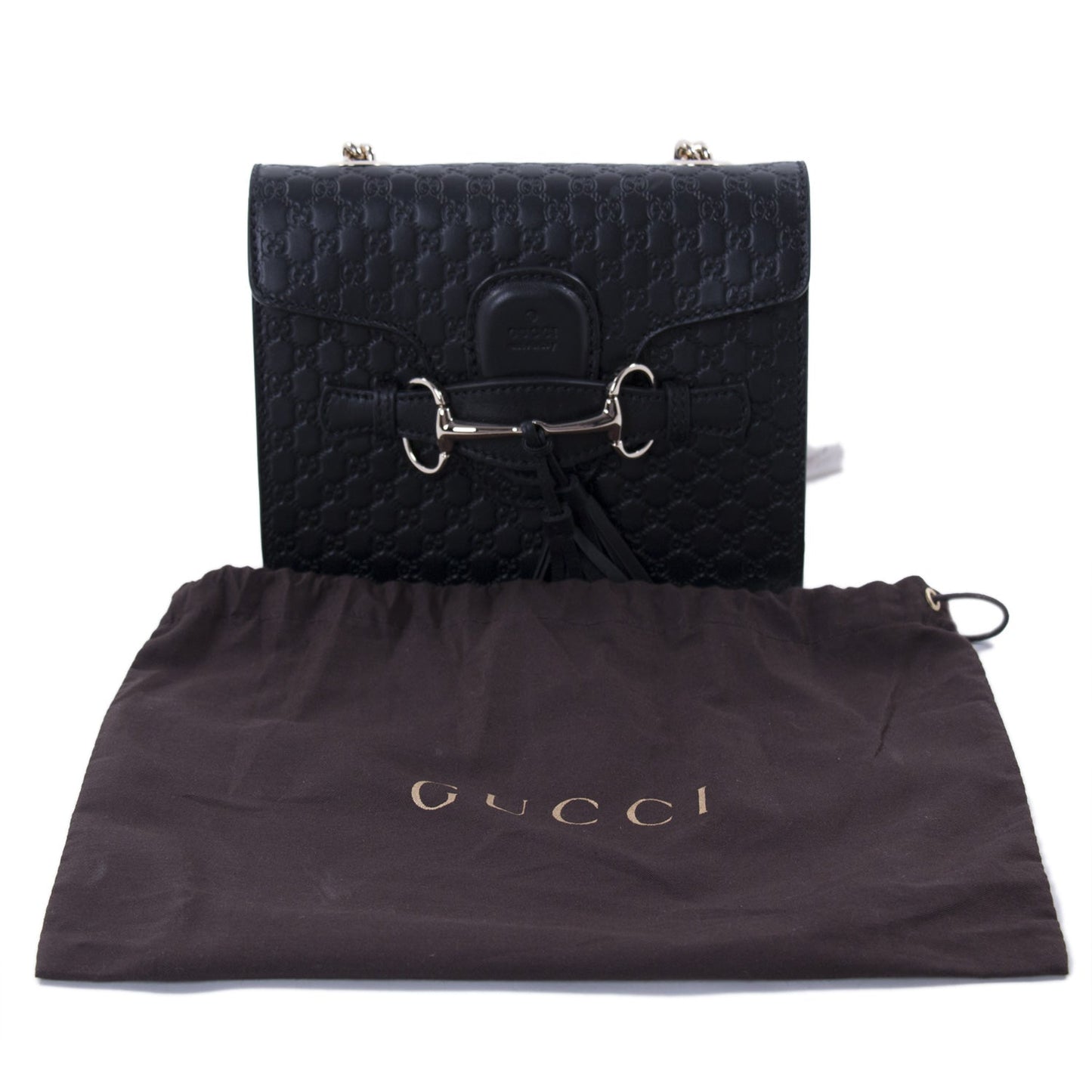 Gucci Guccissima Emily Small Chain Shoulder Bag