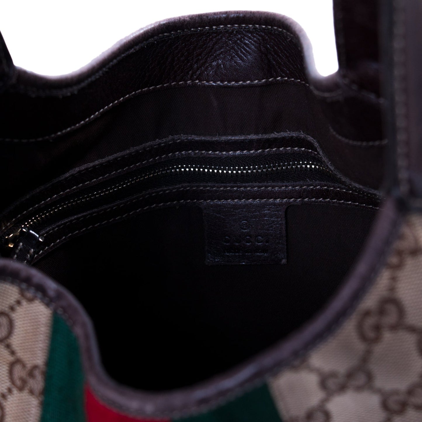 Gucci Jackie Web Stripe Shoulder Bag