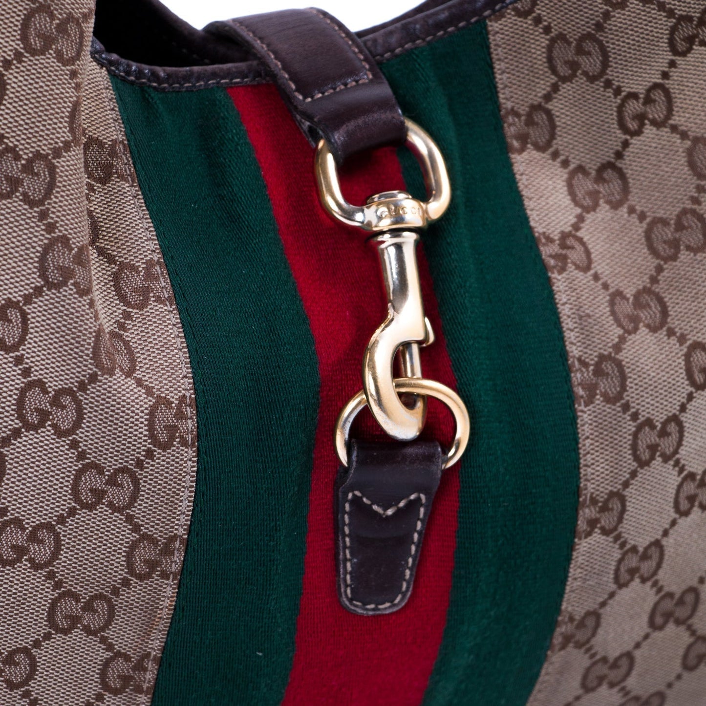 Gucci Jackie Web Stripe Shoulder Bag