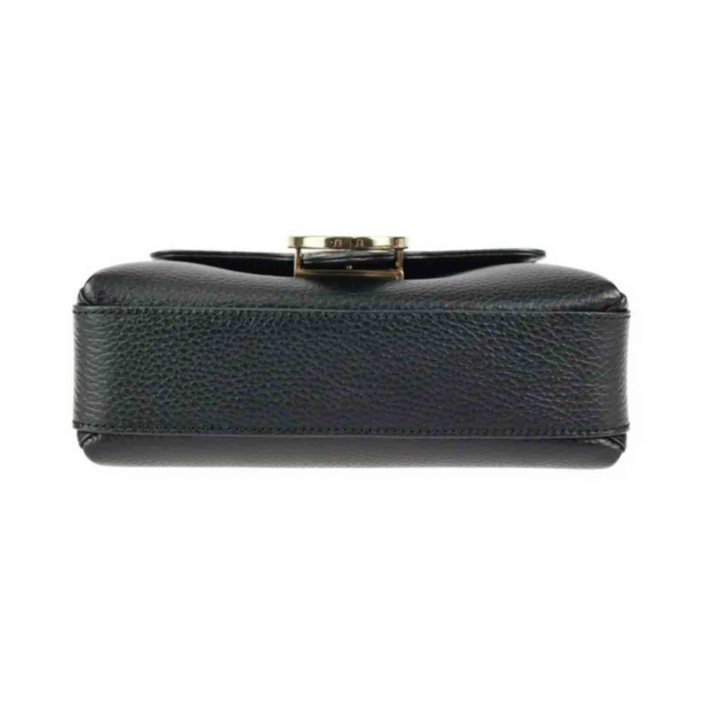 Gucci Ladies Dollar Interlocking Calf Leather Bag in Black