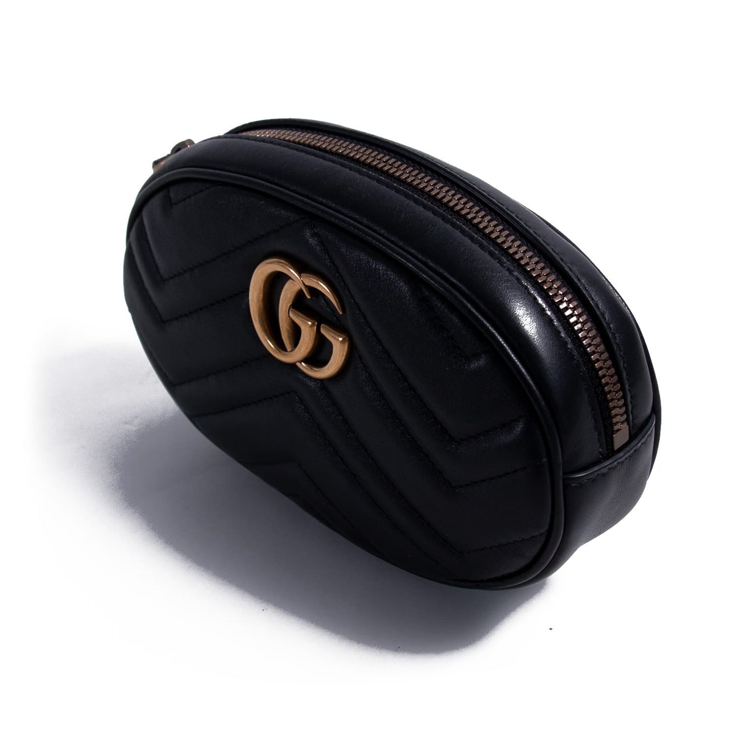 Gucci Marmont Matelassé Leather Belt Bag