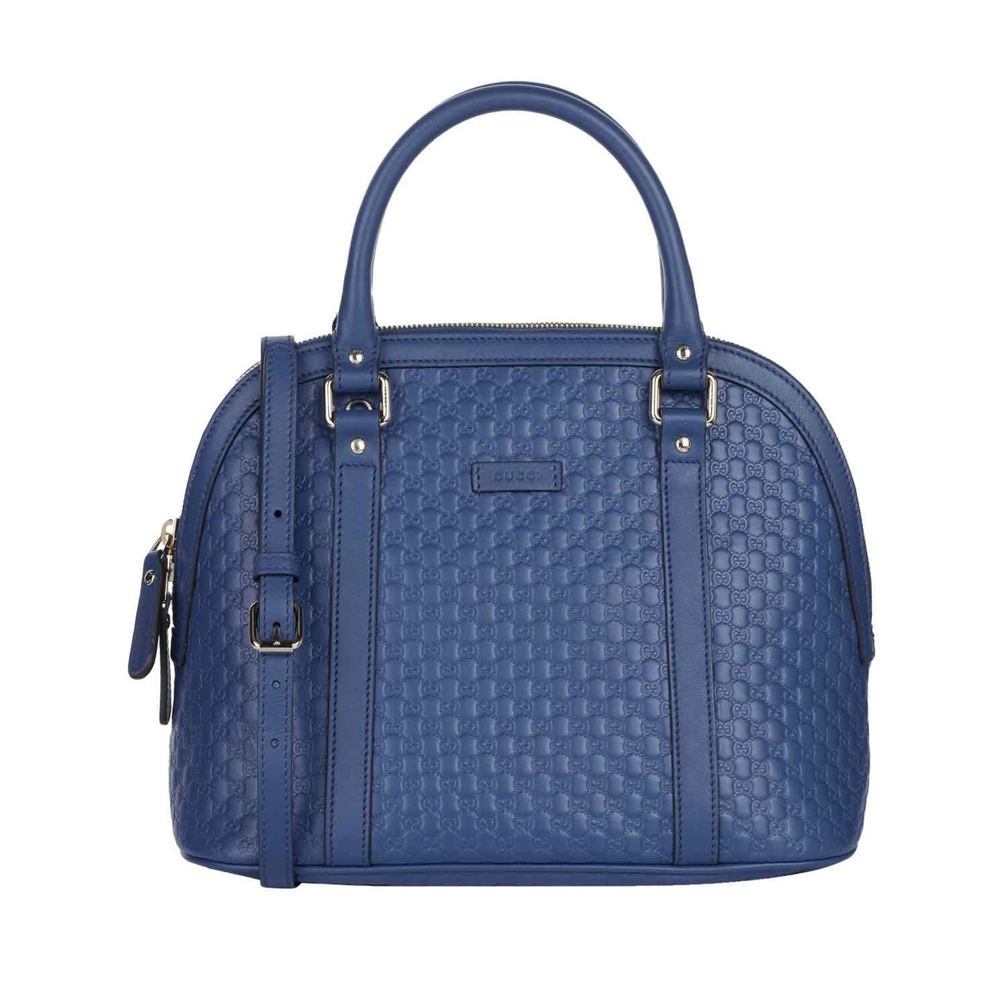 Gucci MicroGuccissima Small Top Handle Bag in Blue