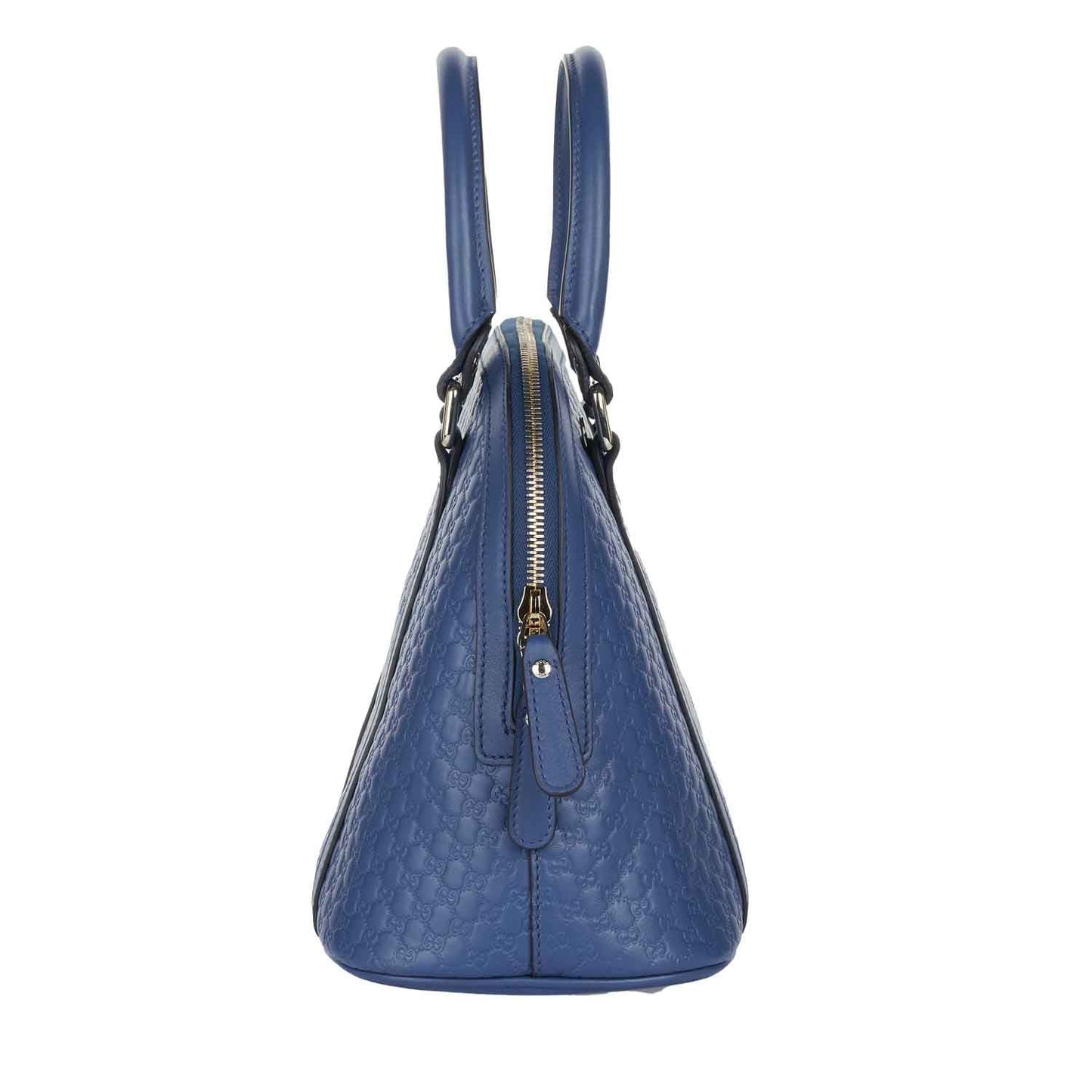 Gucci MicroGuccissima Small Top Handle Bag in Blue
