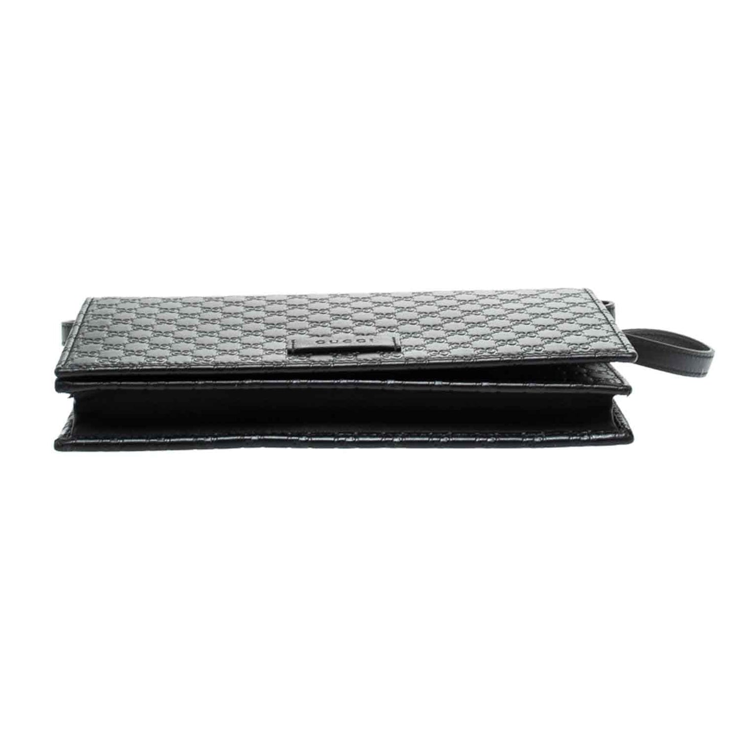 Gucci MicroGuccissima Wallet Bag in Black