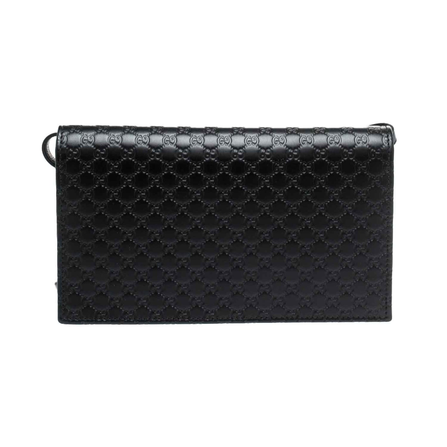 Gucci MicroGuccissima Wallet Bag in Black