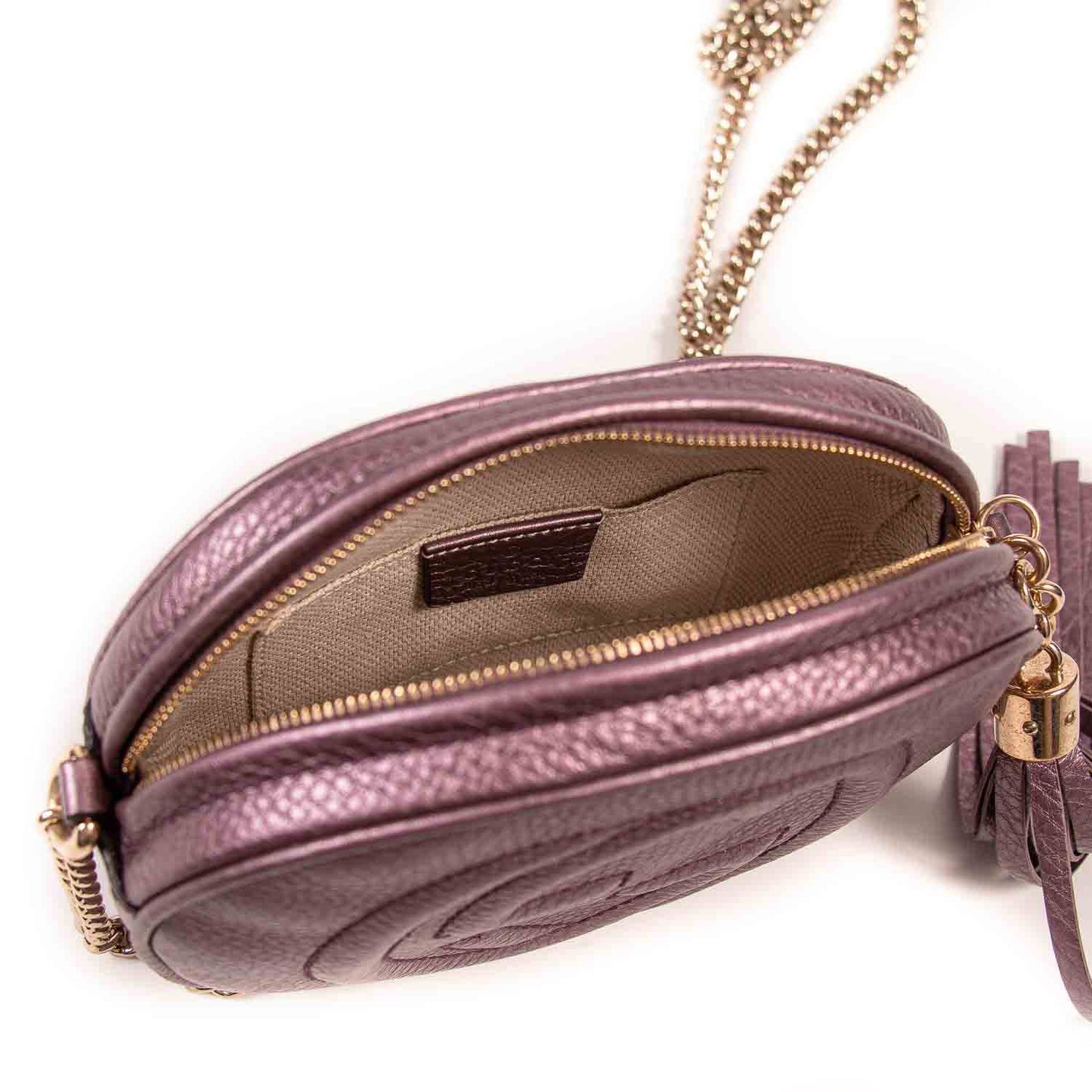 Gucci Soho Mini Leather Disco Bag