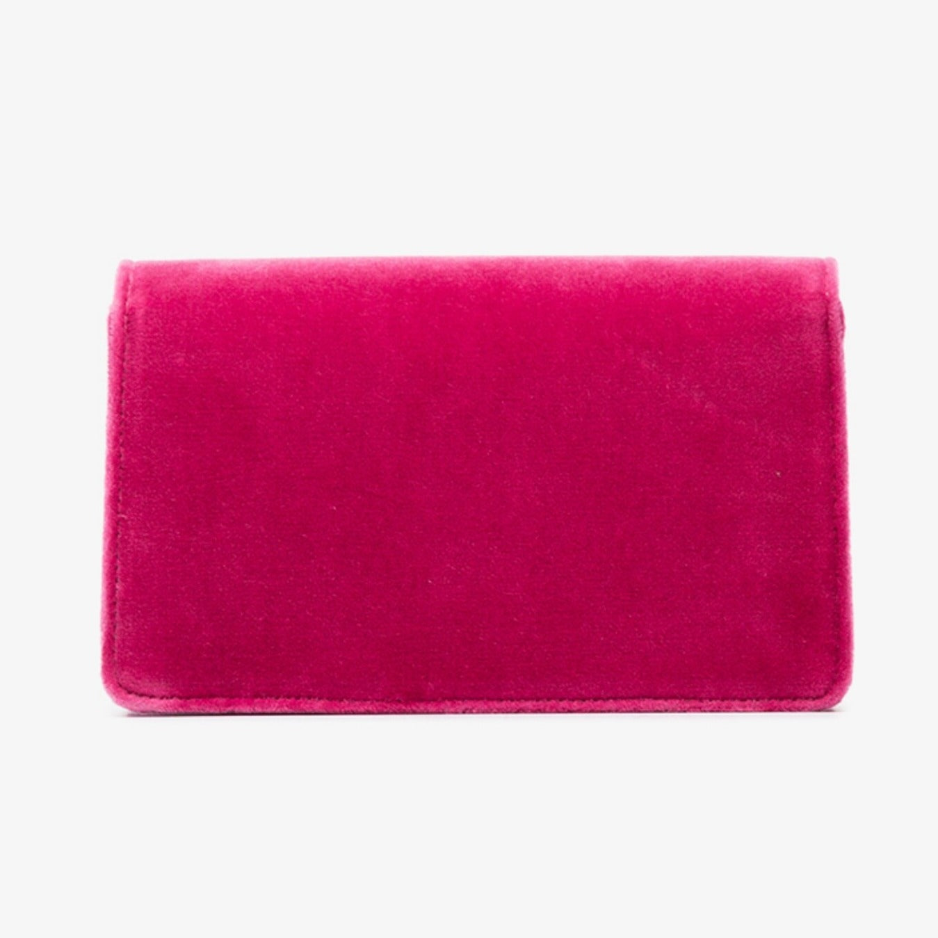 Gucci Mini Broadway Velvet Crystal Crossbody Bag in Pink