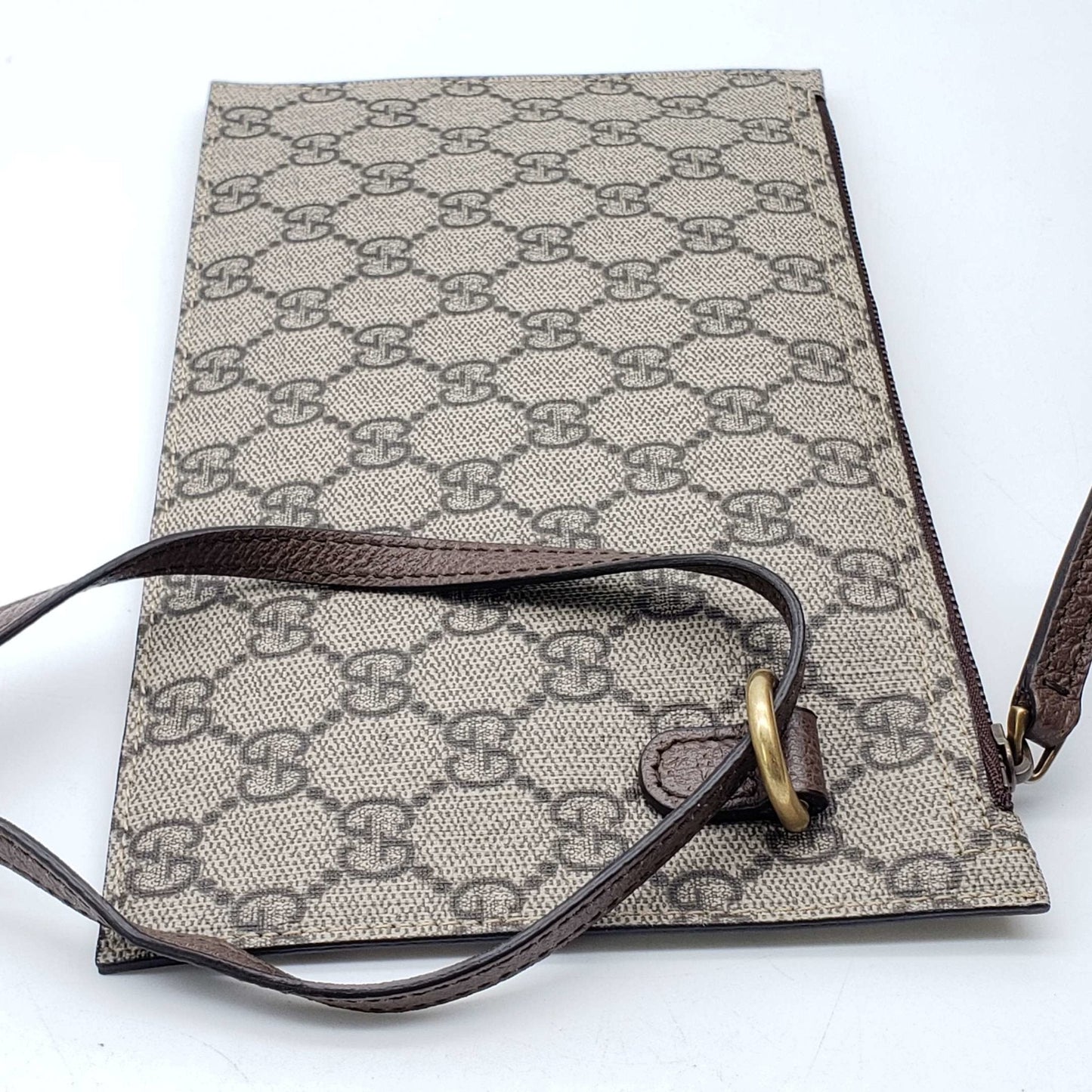 Gucci Pouch/Wristlet Canvas Bag