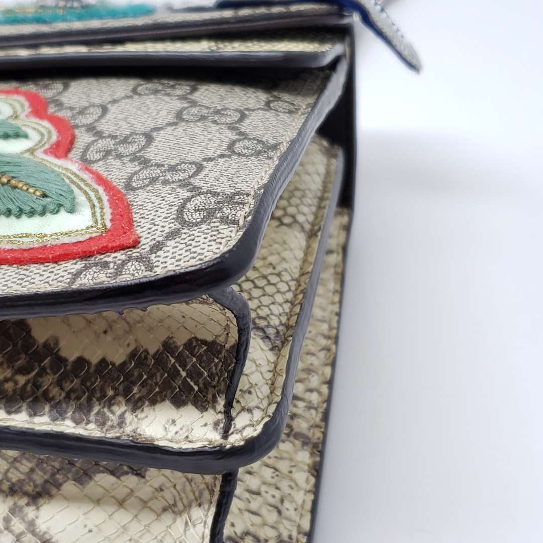 Gucci Small Dionysus Snakeskin Limited Edition New