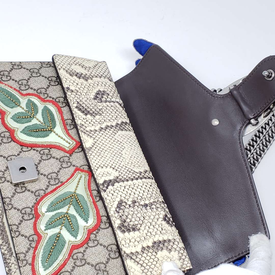 Gucci Small Dionysus Snakeskin Limited Edition New