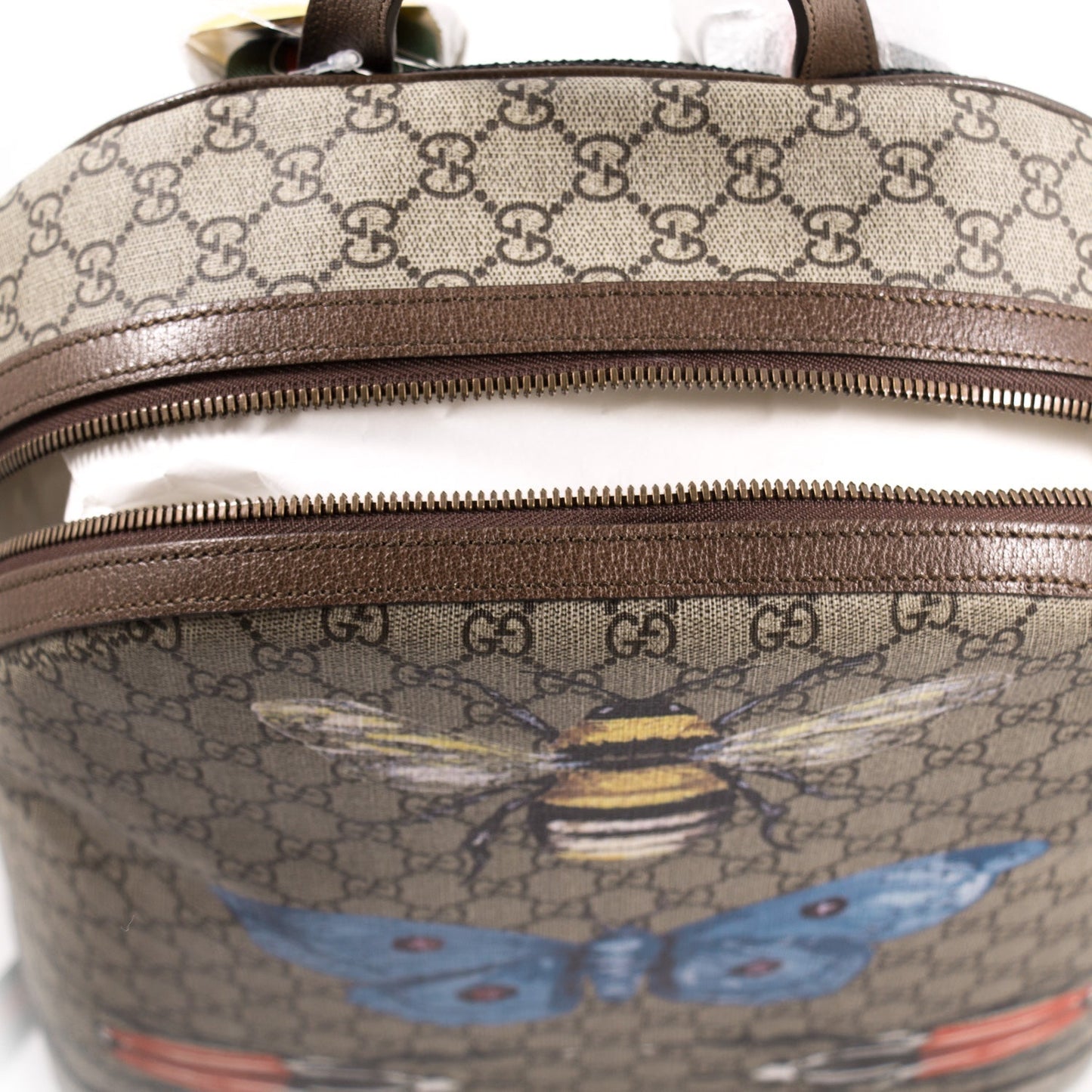 Gucci Supreme GG Insect Backpack