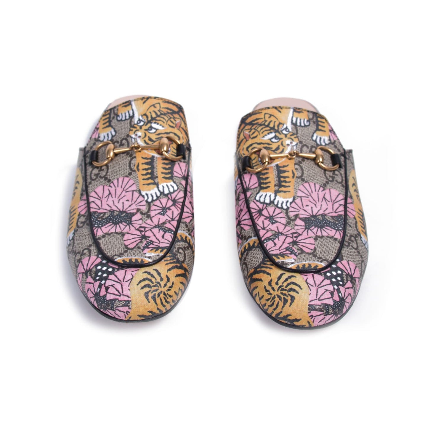 Gucci Princetown Bengal Mules