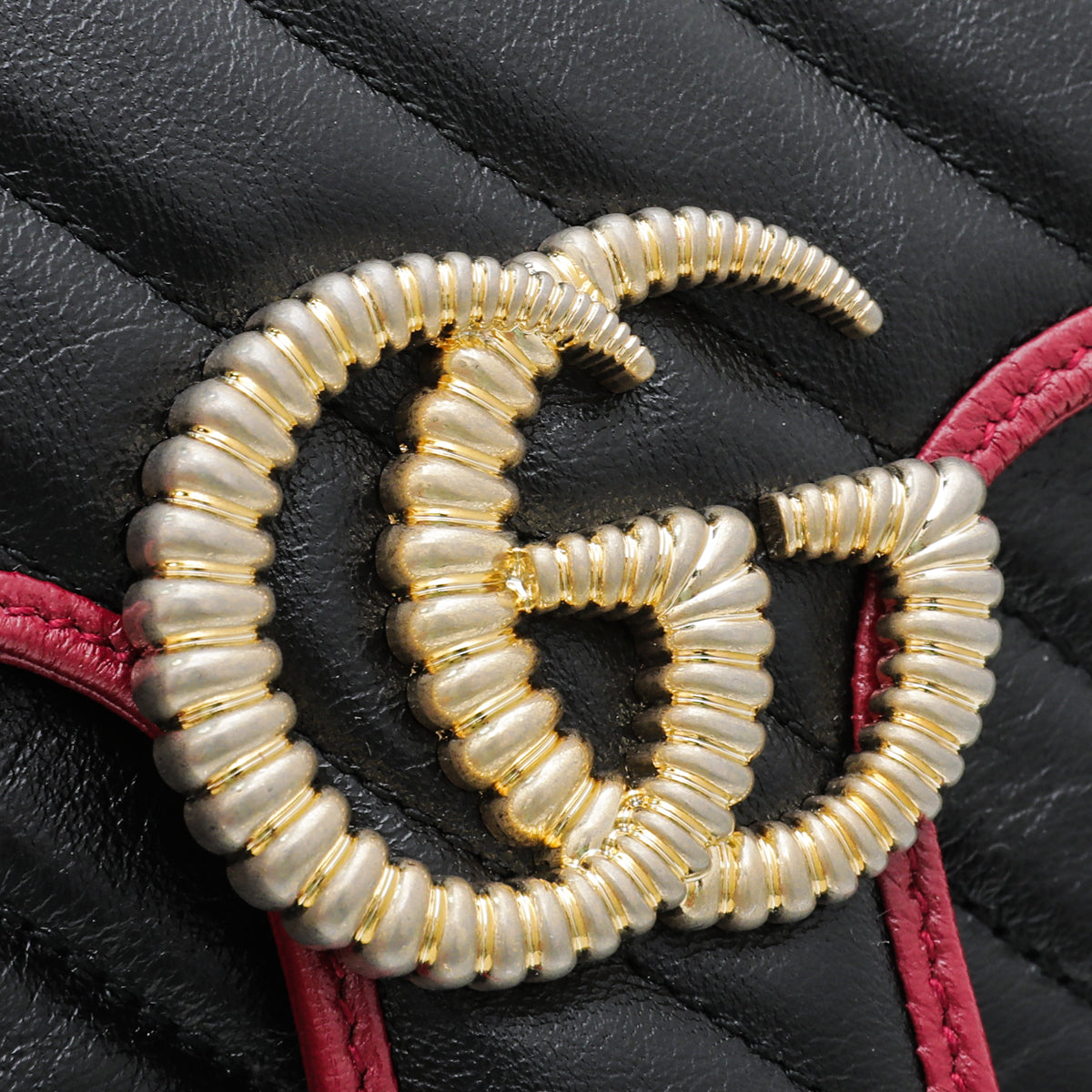 Gucci Bicolor GG Marmont Small Bag