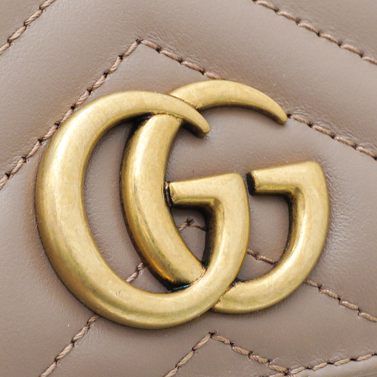 Gucci Dusty Pink GG Marmont Mini Chain Phone Pouch bag