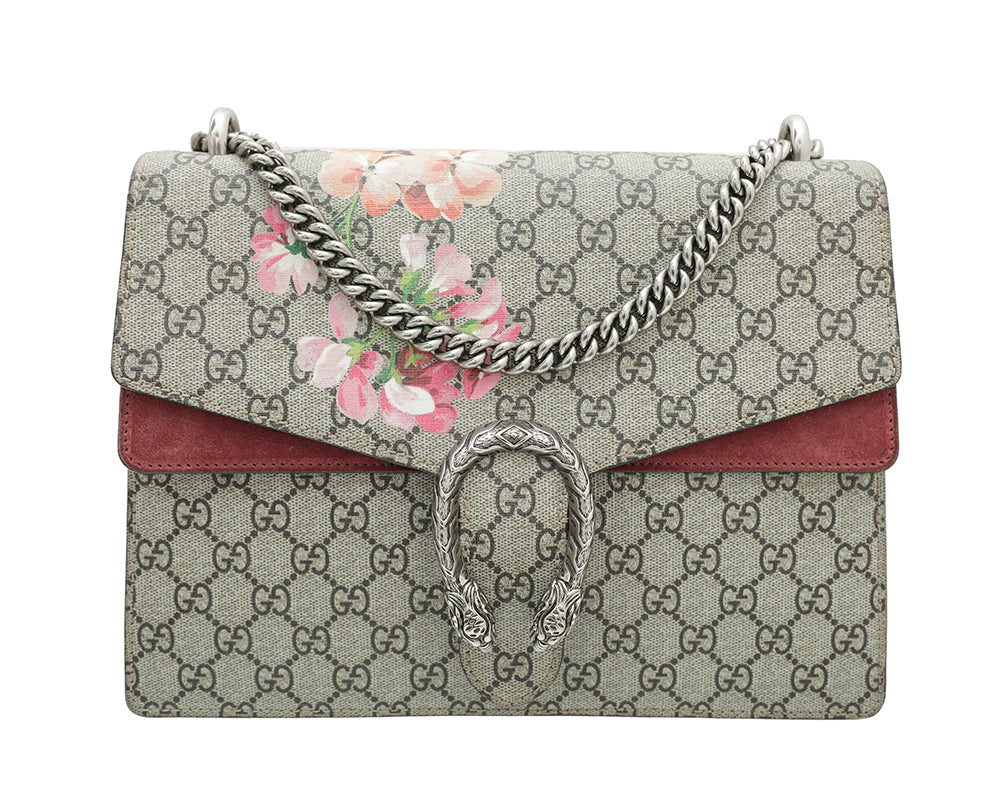 Gucci Bicolor Dionysus Blooms Medium Bag