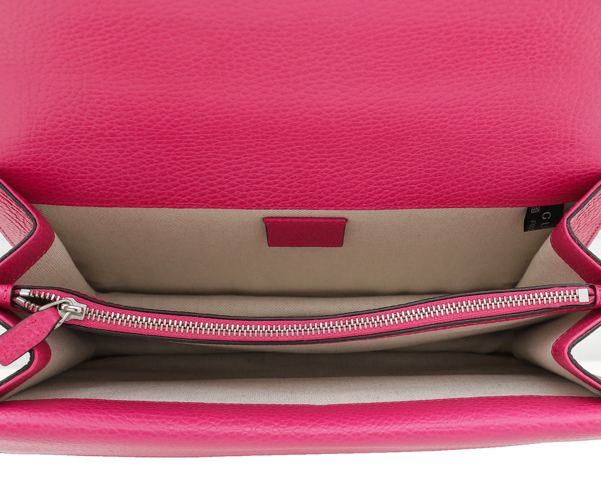 Gucci Rosa Dionysus Guccify Embroidered Bag