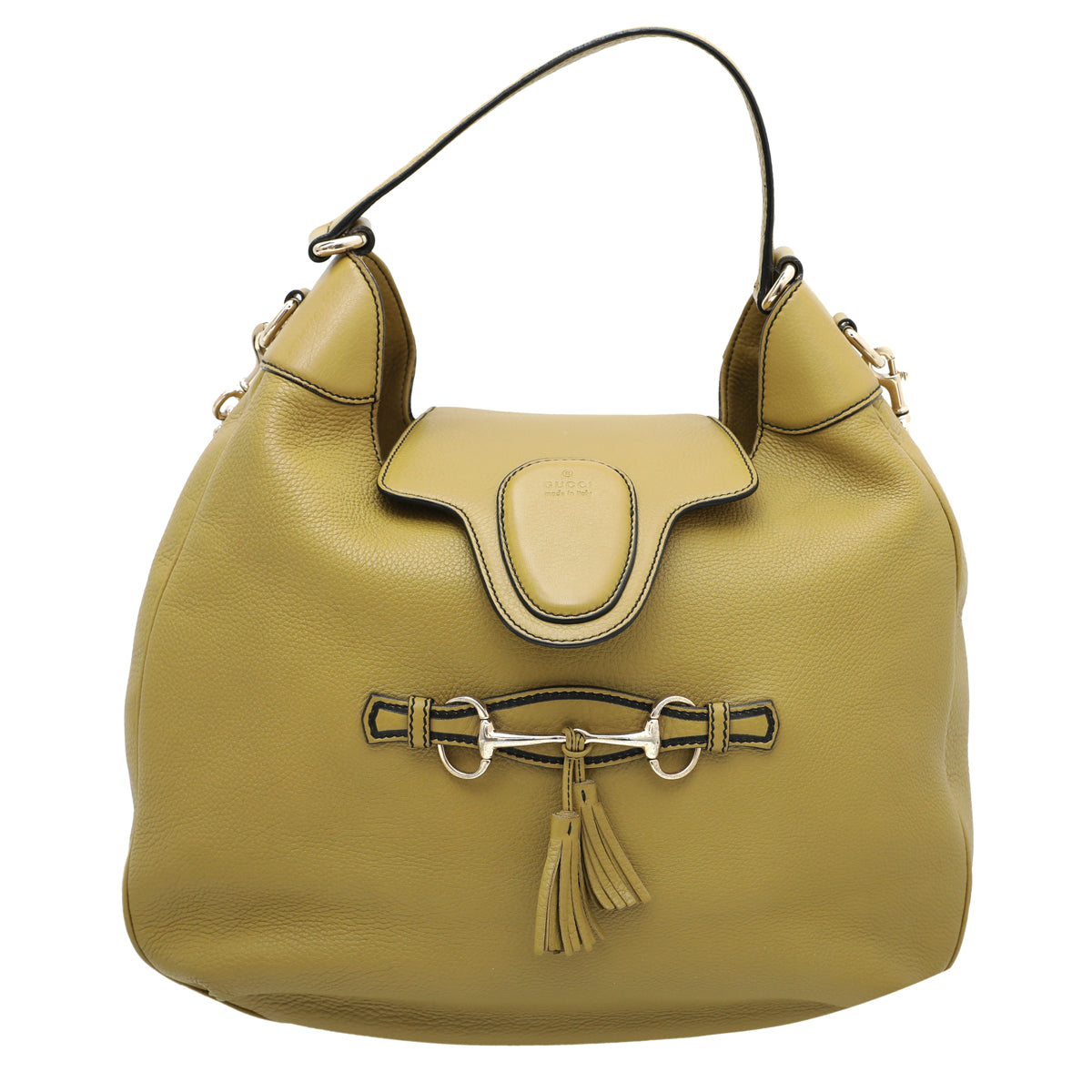 Gucci Pale Olive Emily Hobo Bag