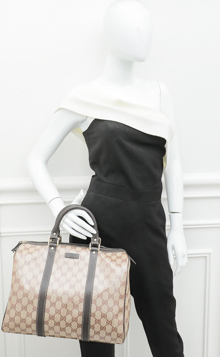 Gucci Bicolor GG Crystal Joy Boston Medium Bag