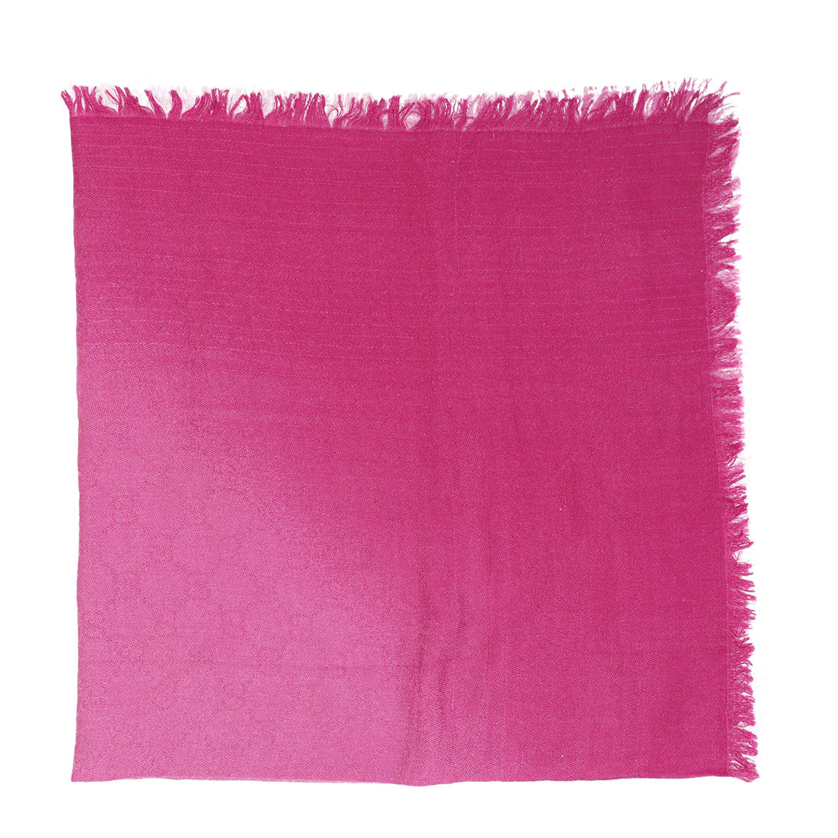 Gucci Bicolor GG Diamante Lana Wool Silk Square Scarf