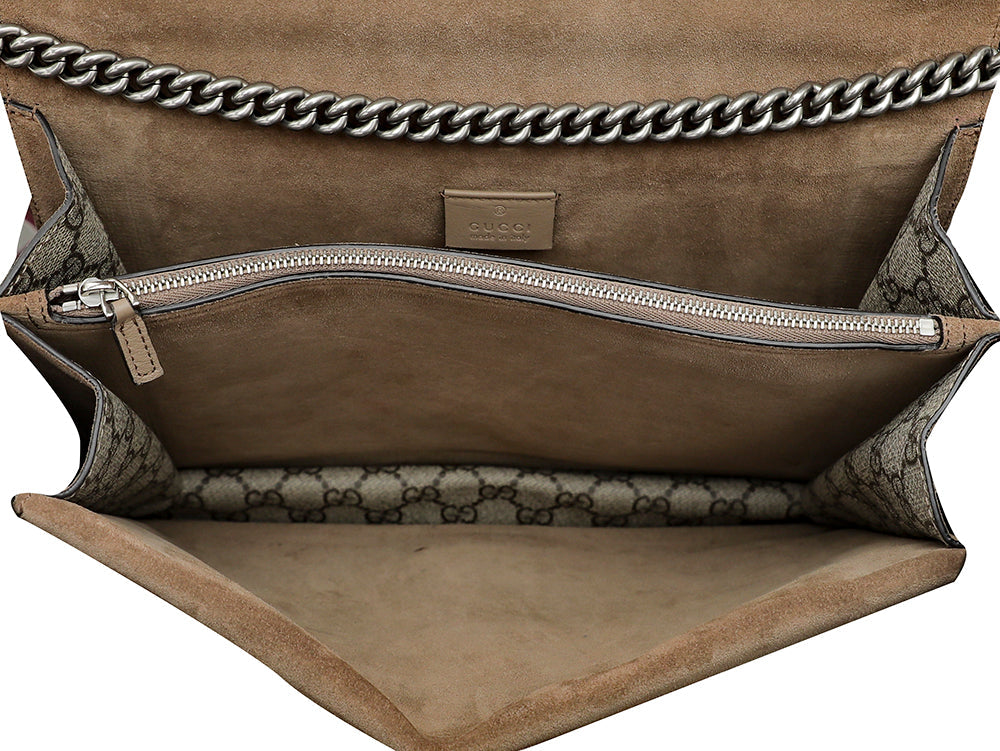 Gucci Bicolor GG Supreme Dionysus Medium Bag