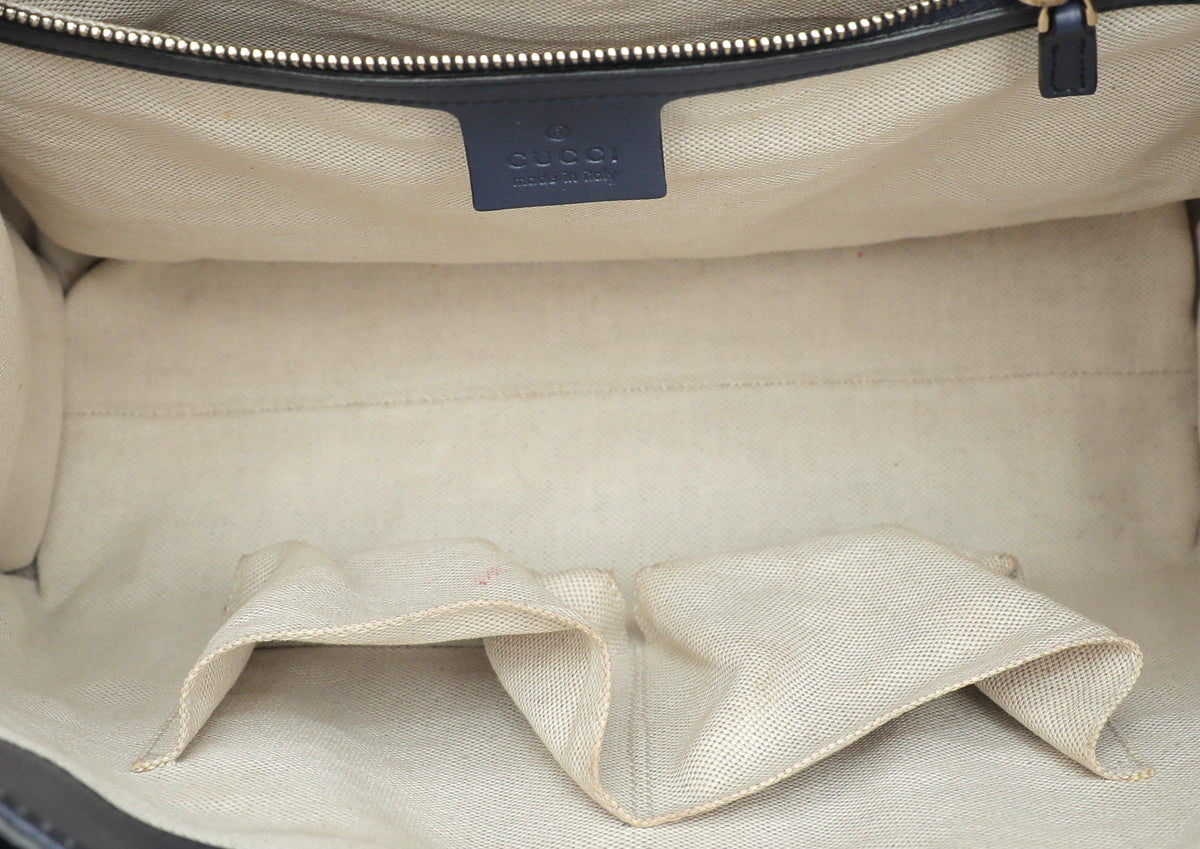 Gucci Blue Guccissima Emily Bag