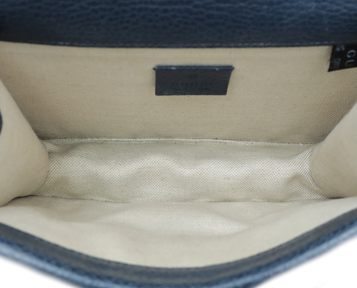 GUCCI Navy Blue Dionysus Mini Bag