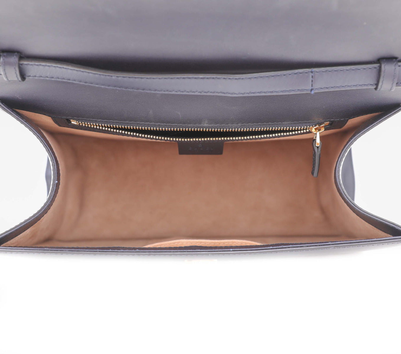 Gucci Navy Blue Sylvie Medium Bag