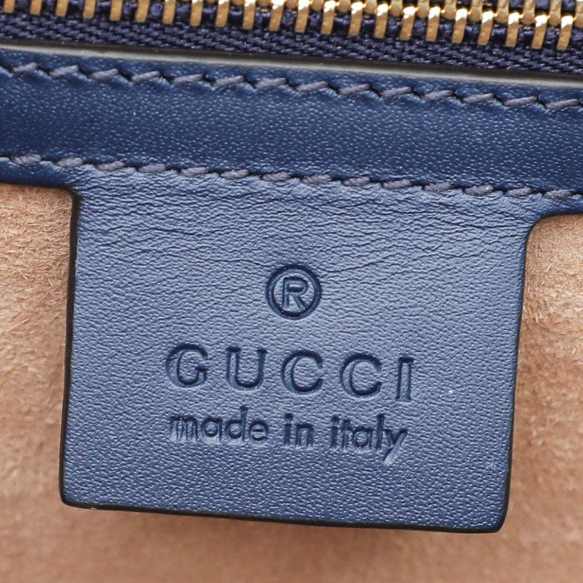 Gucci Blue Sylvie Small Bag
