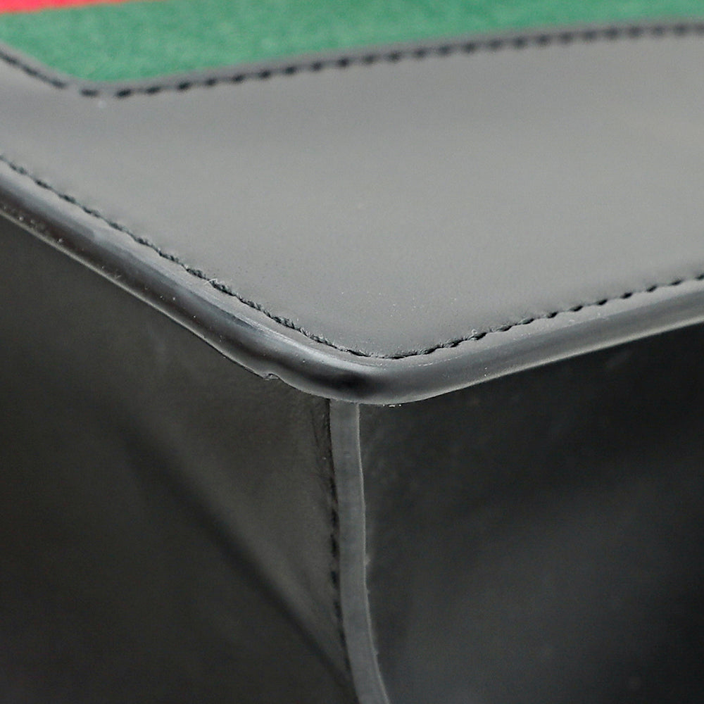 Gucci Black Sylvie Top Handle Bag
