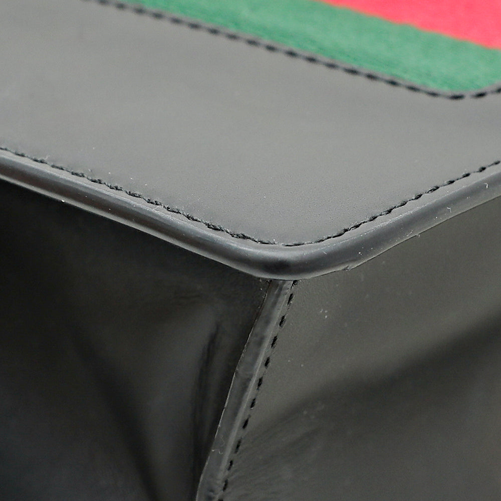 Gucci Black Sylvie Top Handle Bag