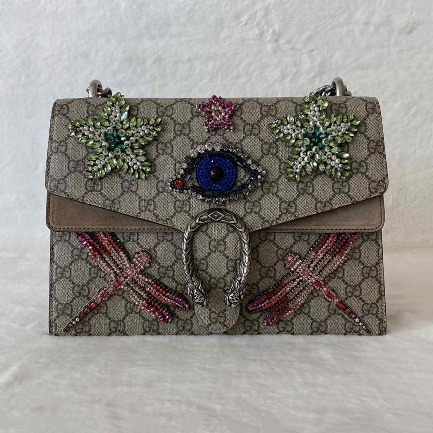Gucci Dubai Exclusive GG Large Dionysus Bag
