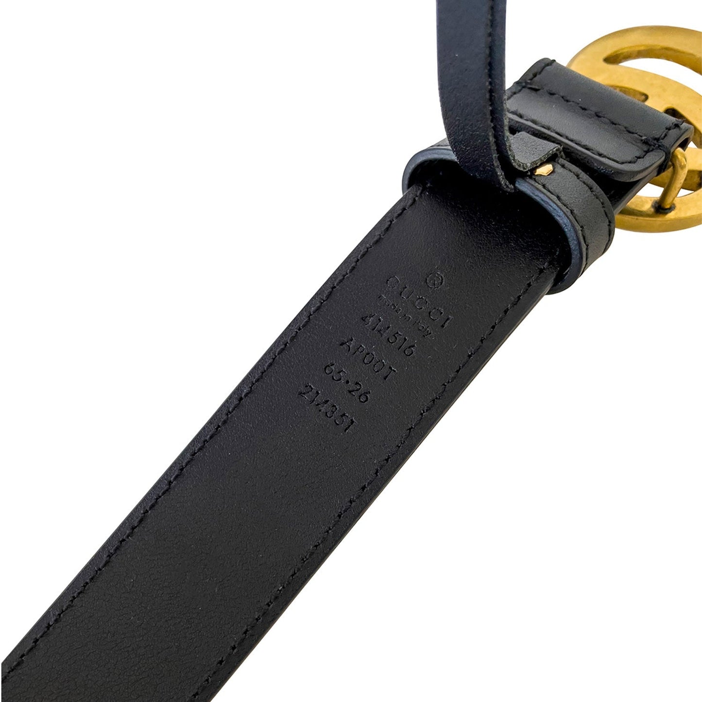 Gucci GG Marmont Leather Belt