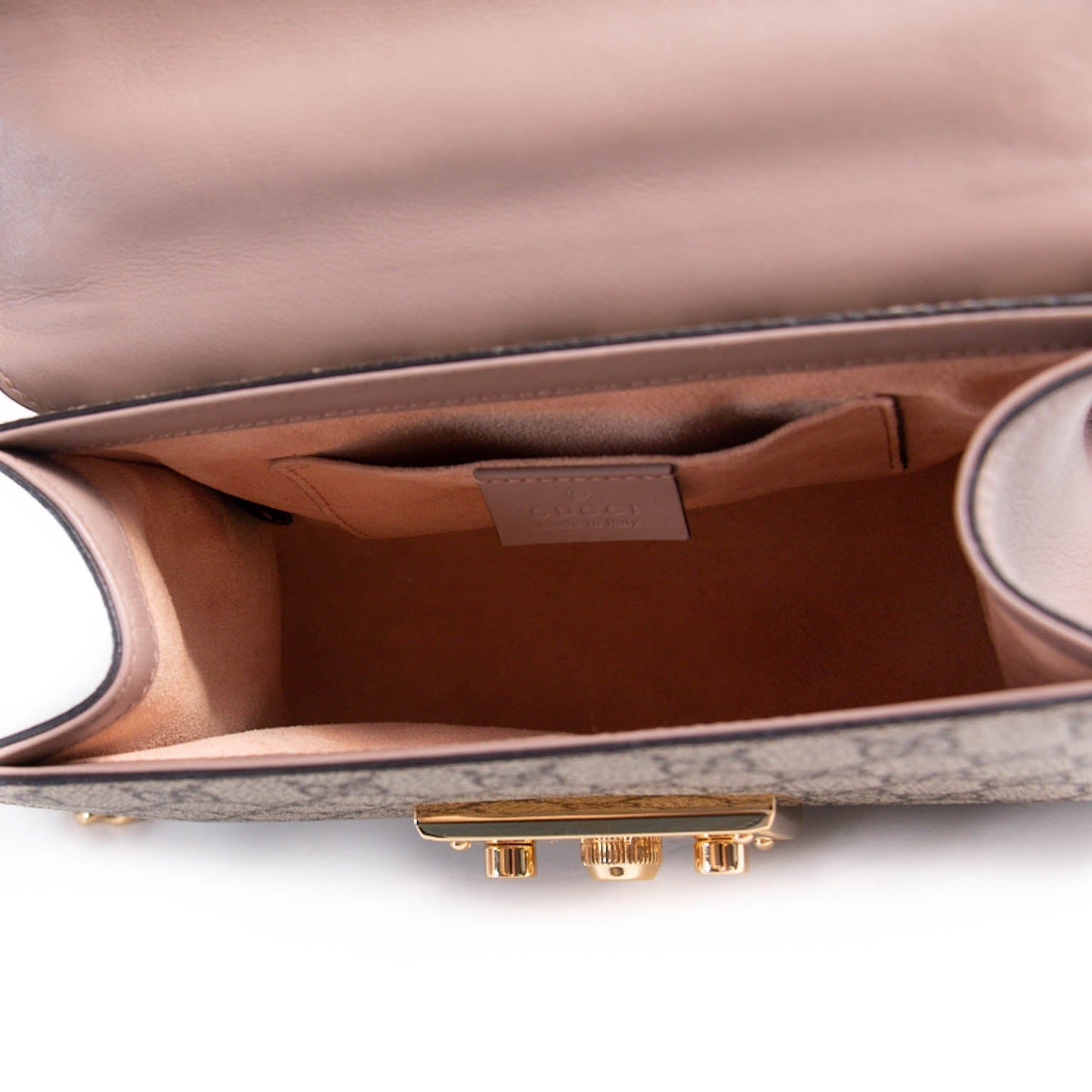 Gucci Studded Padlock Shoulder Bag