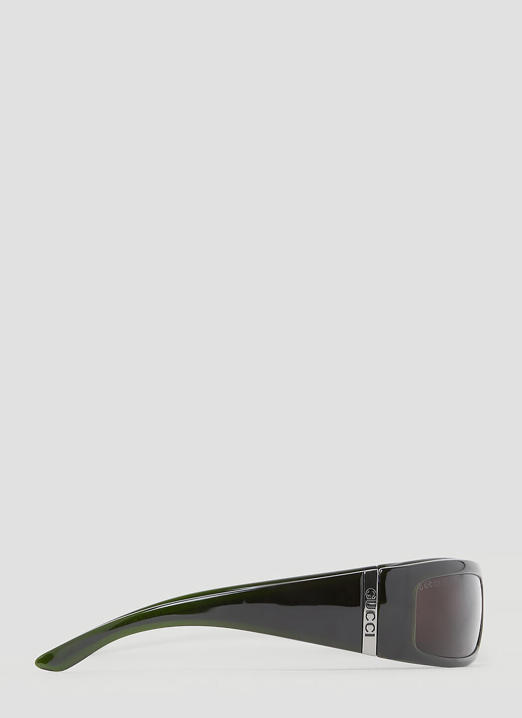 Gucci Men Rectangular Frame Sunglasses