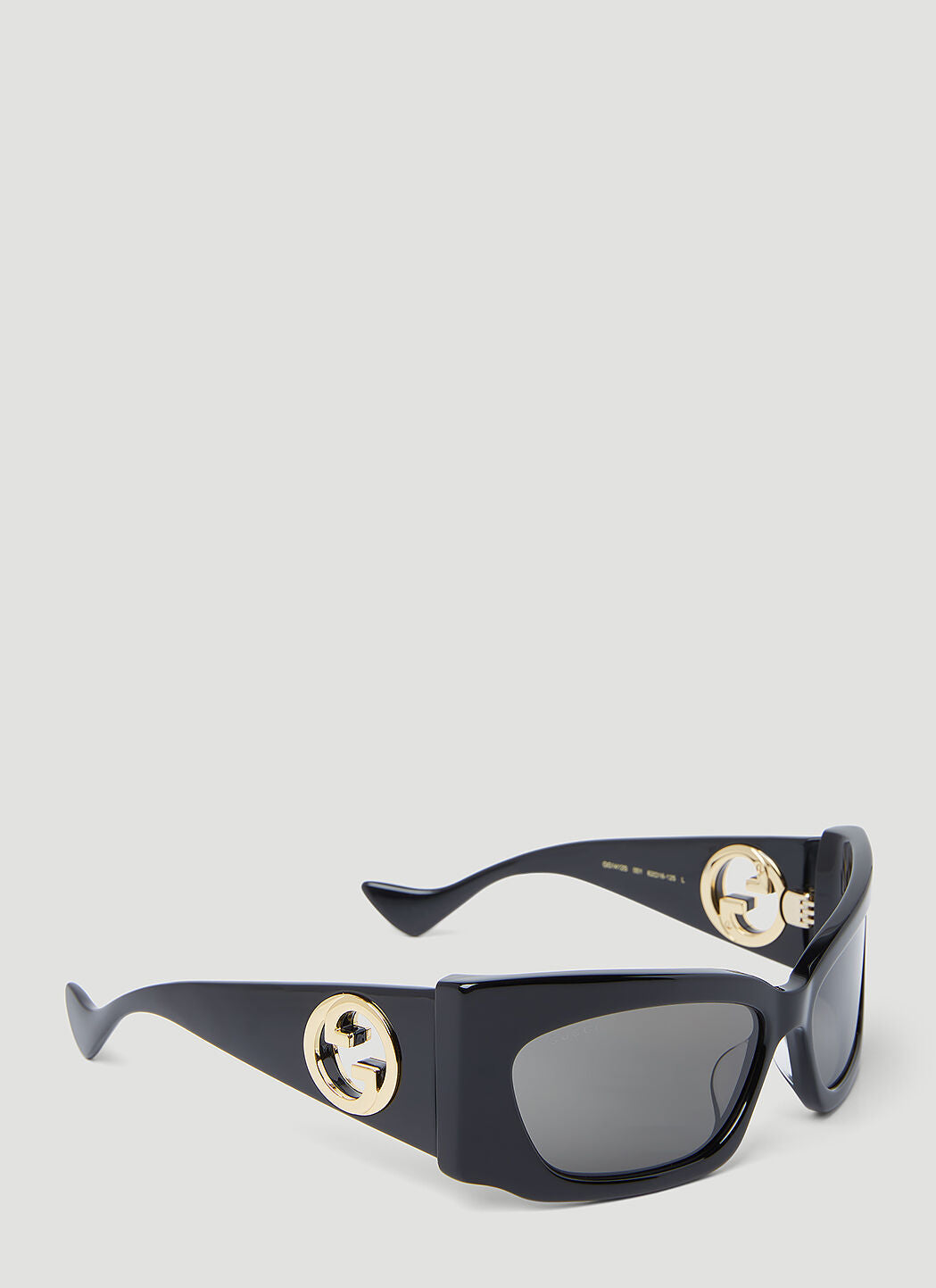 Gucci Women Interlocking G Rectangular Sunglasses