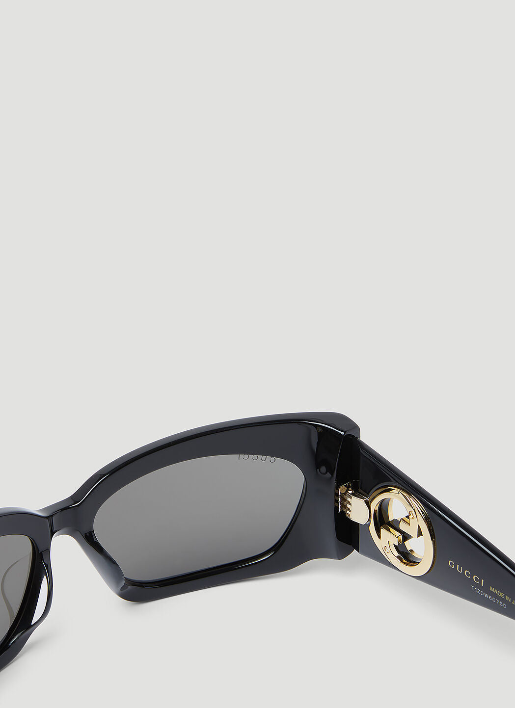 Gucci Women Interlocking G Rectangular Sunglasses