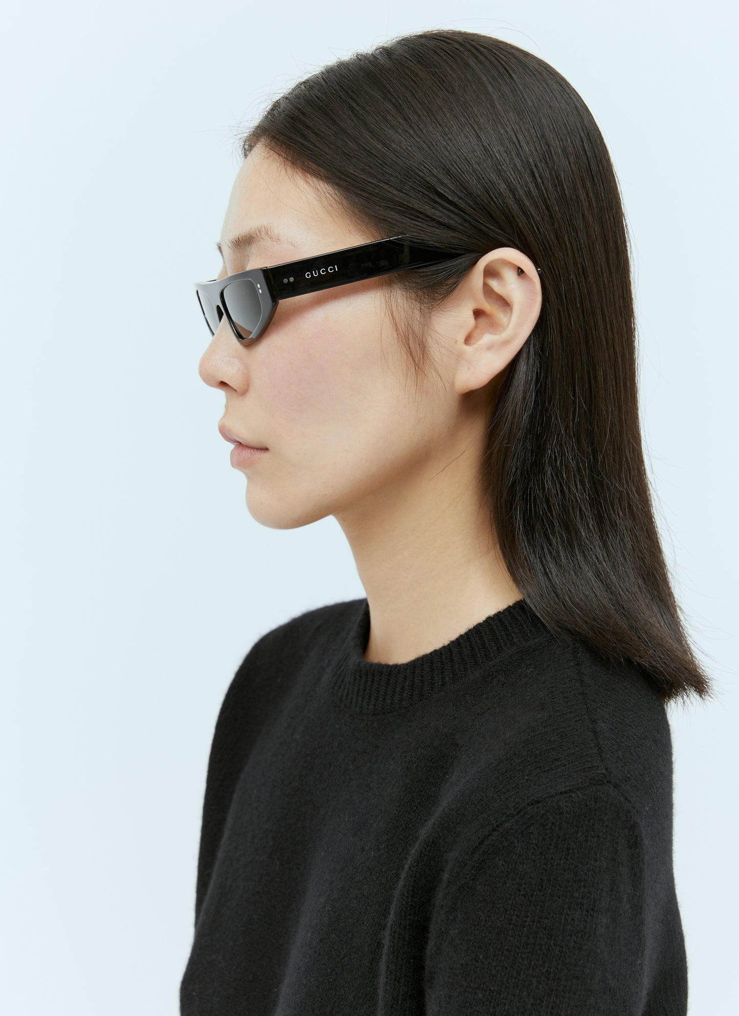 Gucci Women Cat-Eye Frame Sunglasses