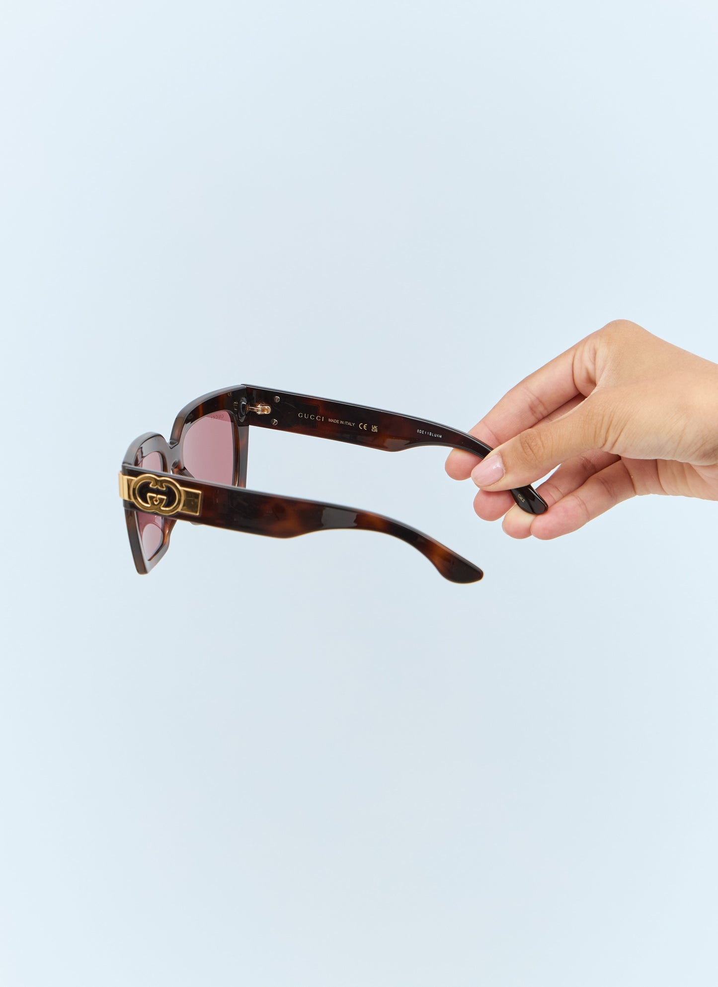 Gucci Women Cat-Eye Frame Sunglasses
