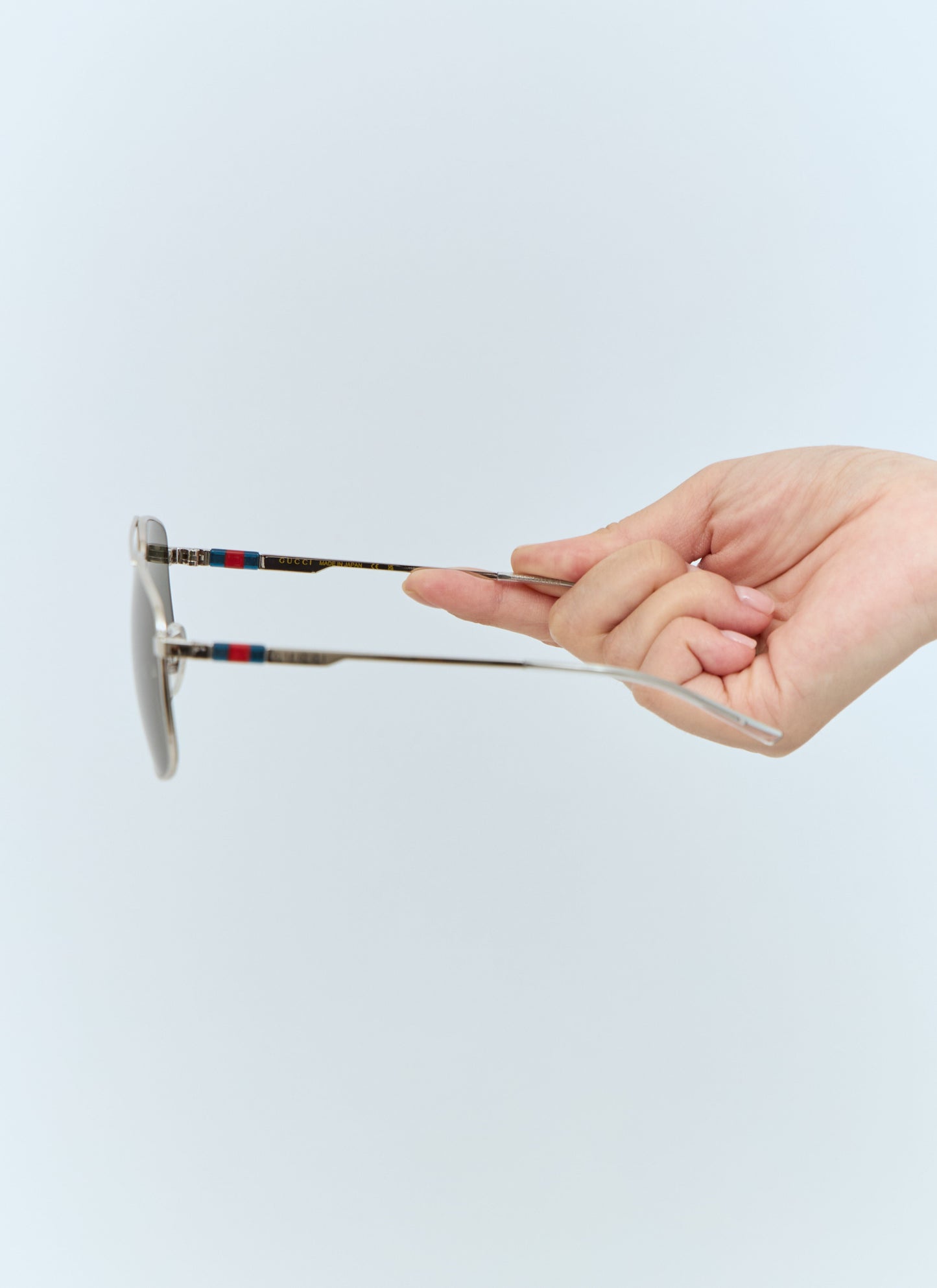 Gucci Women Navigator Frame Sunglasses