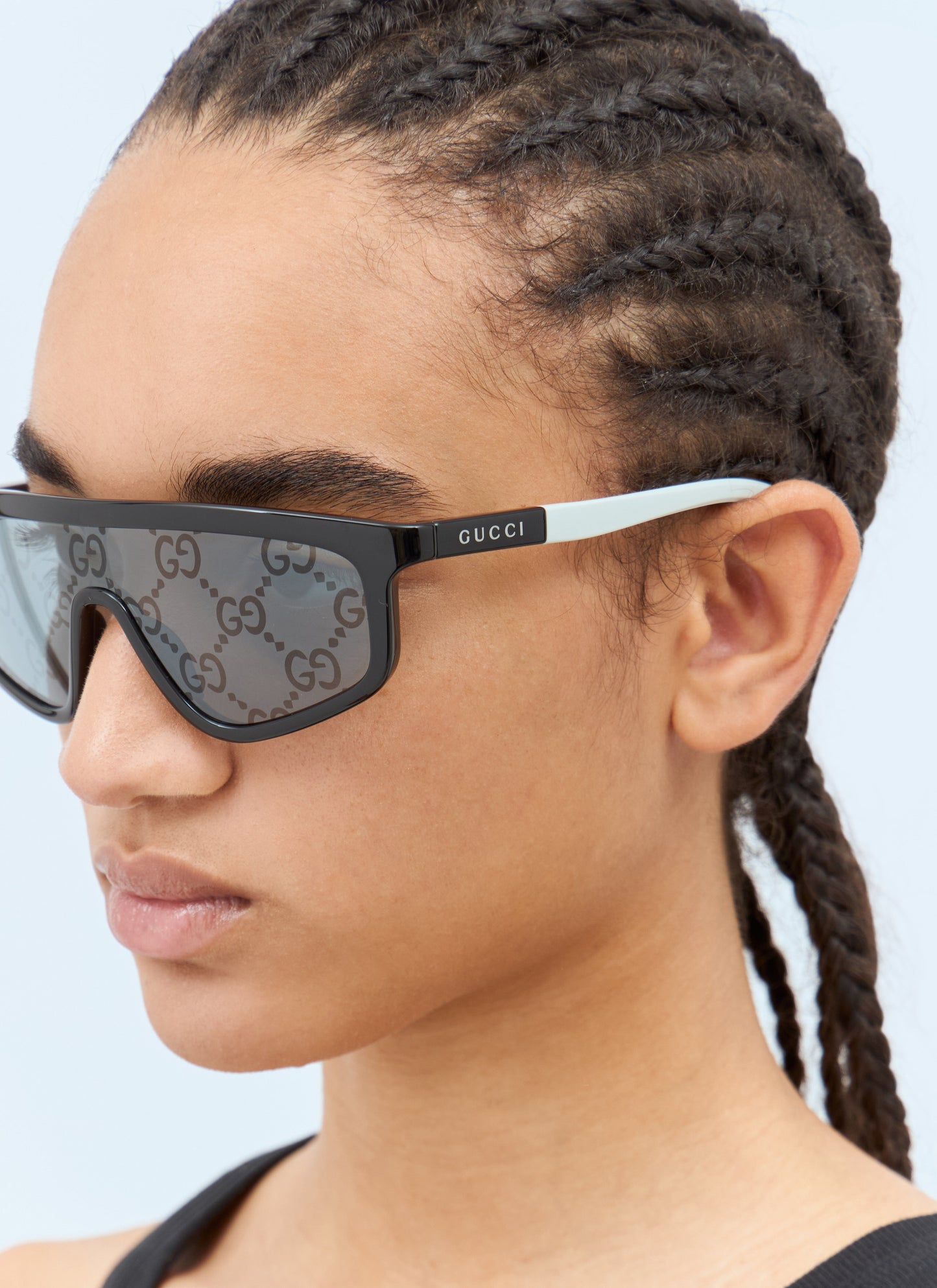 Gucci Women Mask Shape Sunglasses