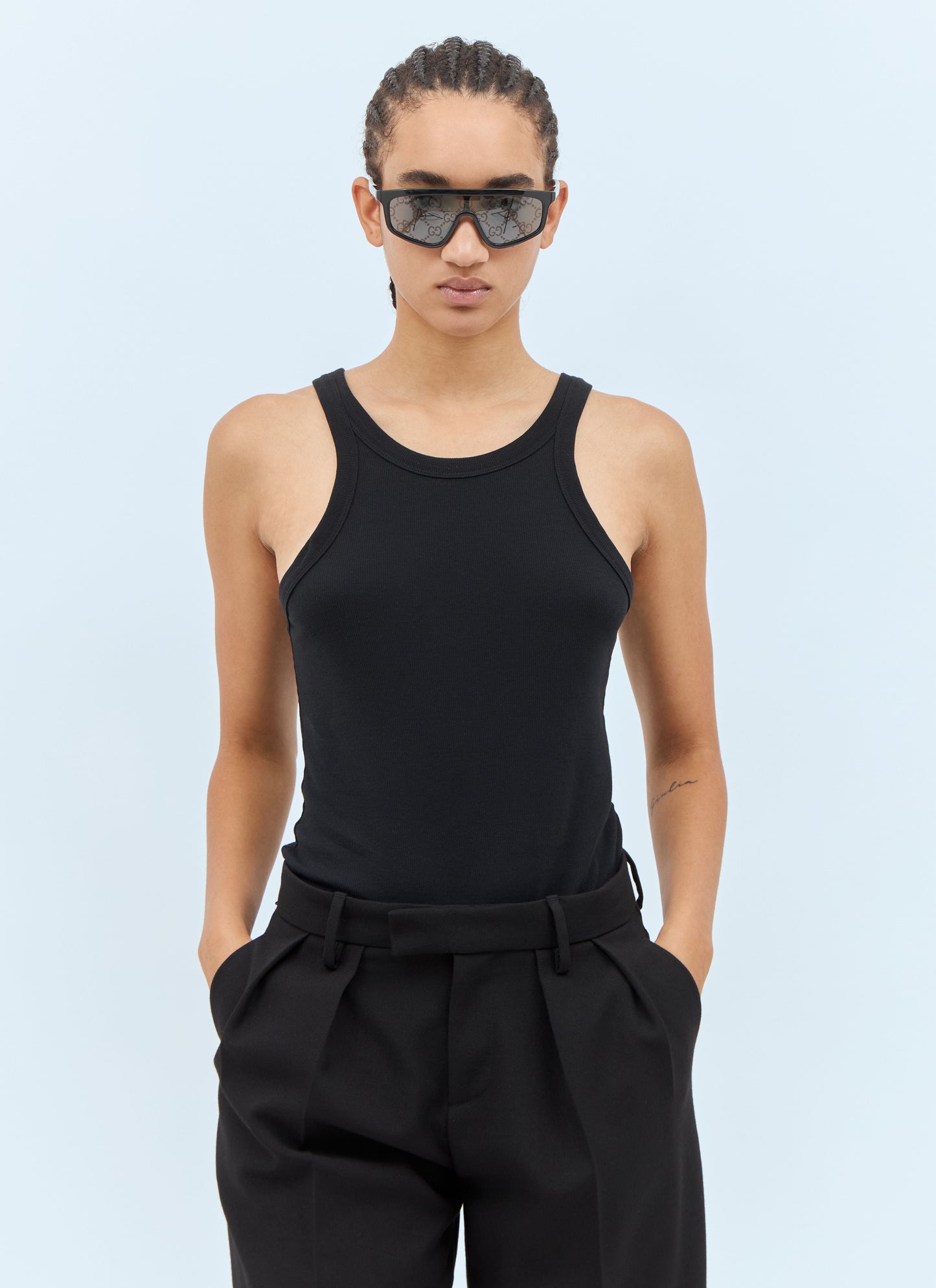 Gucci Women Mask Shape Sunglasses