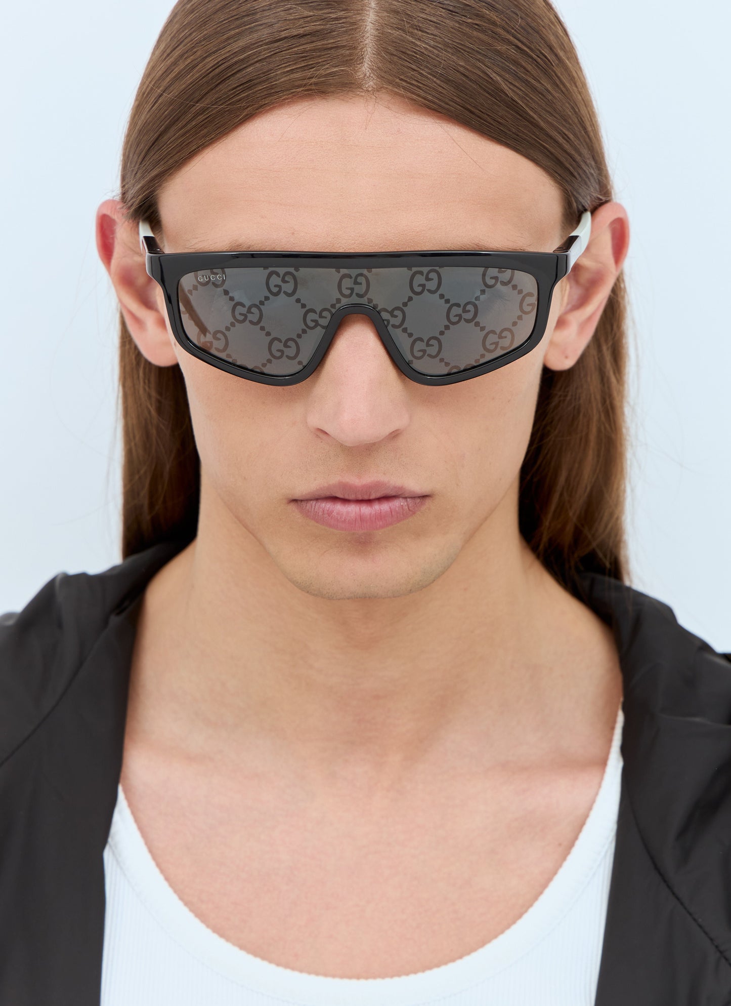 Gucci Men Mask Shape Frames