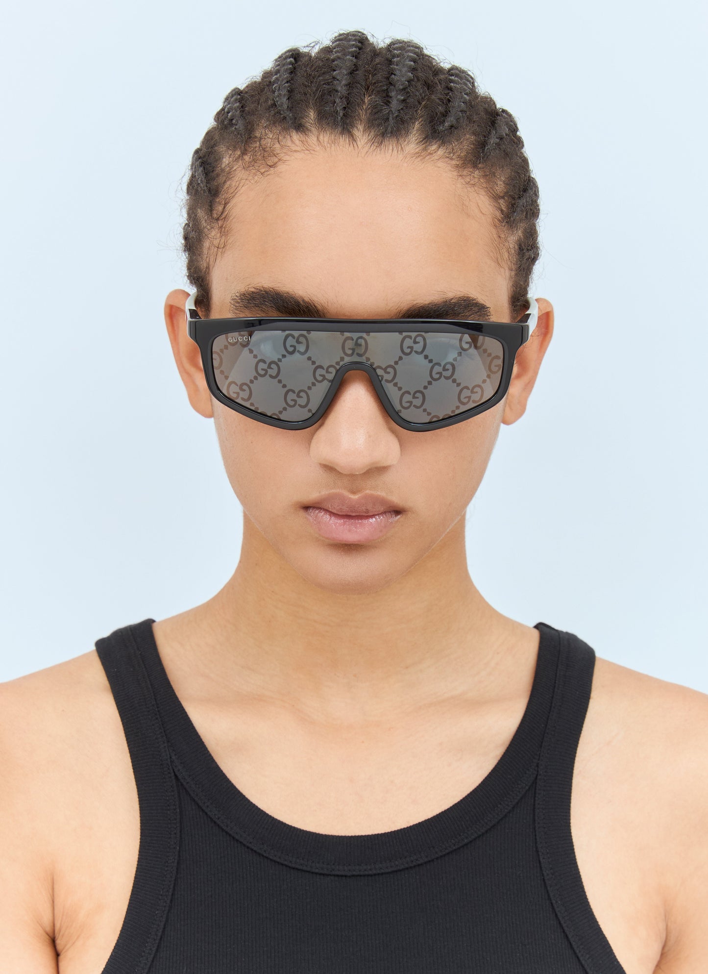 Gucci Women Mask Shape Sunglasses
