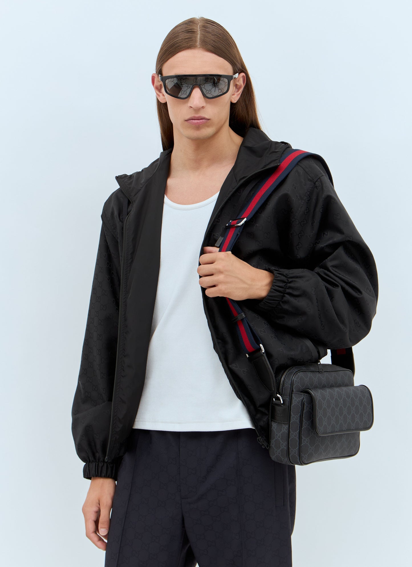 Gucci Men Mask Shape Frames