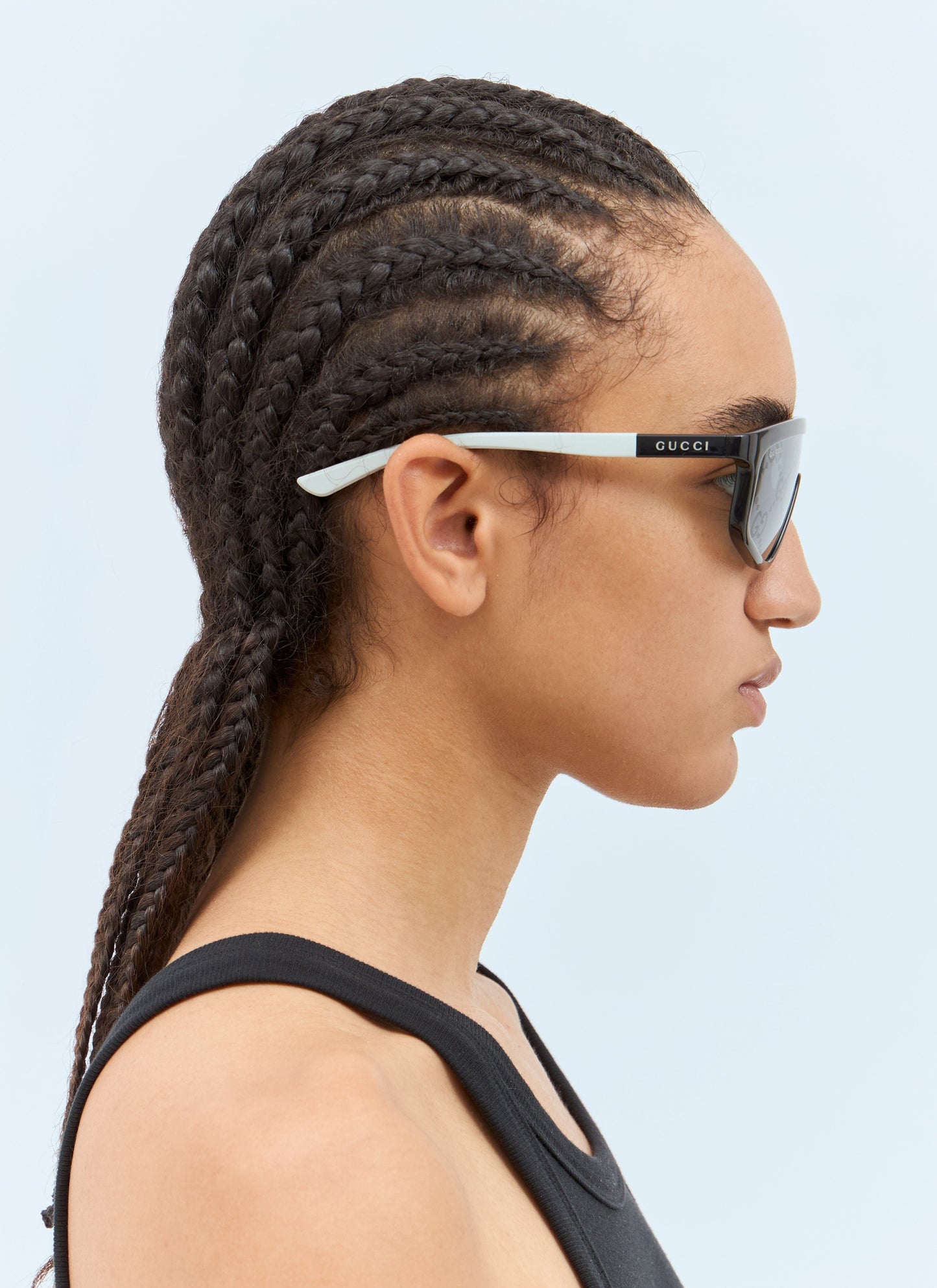 Gucci Women Mask Shape Sunglasses