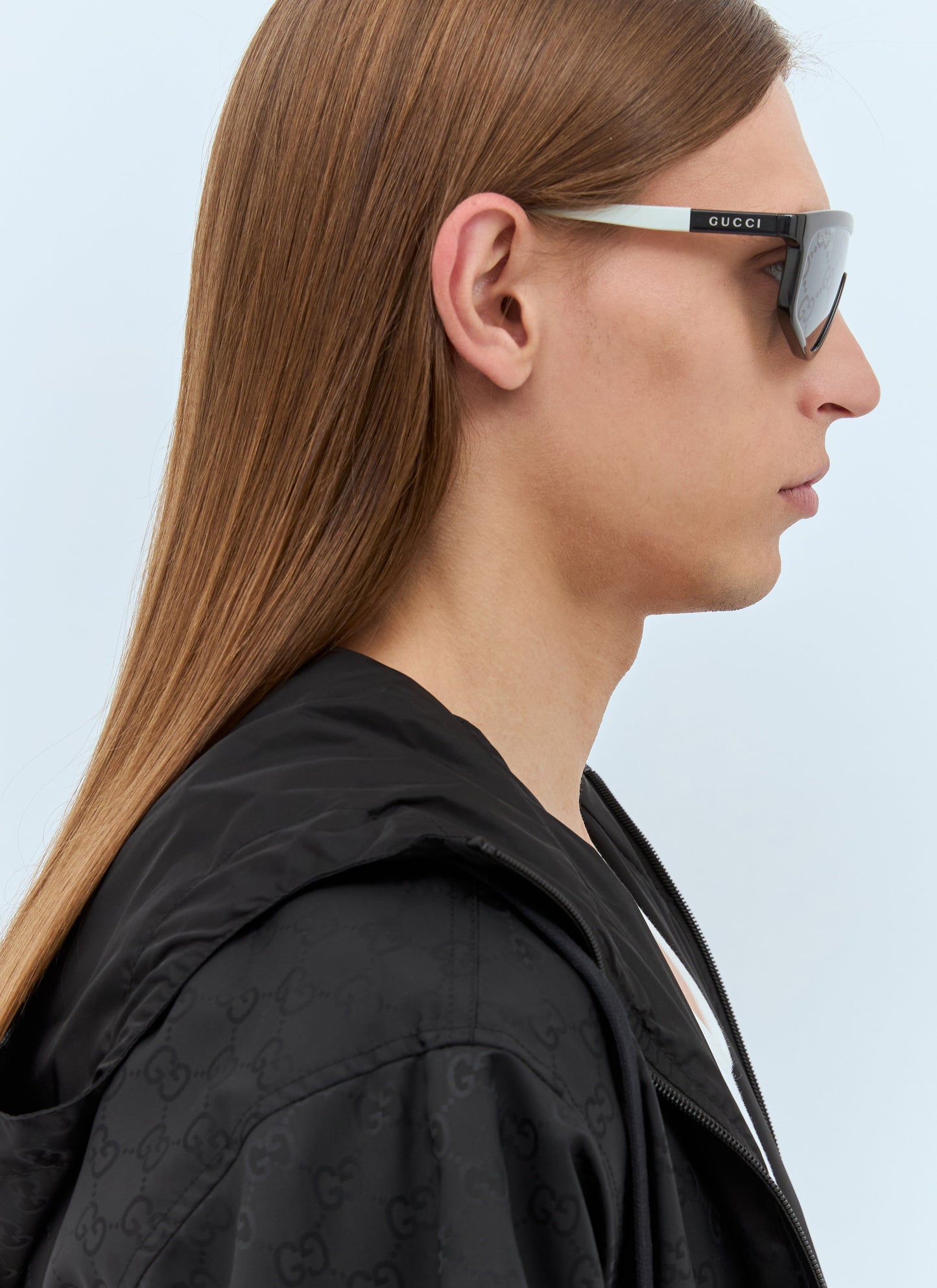 Gucci Men Mask Shape Frames
